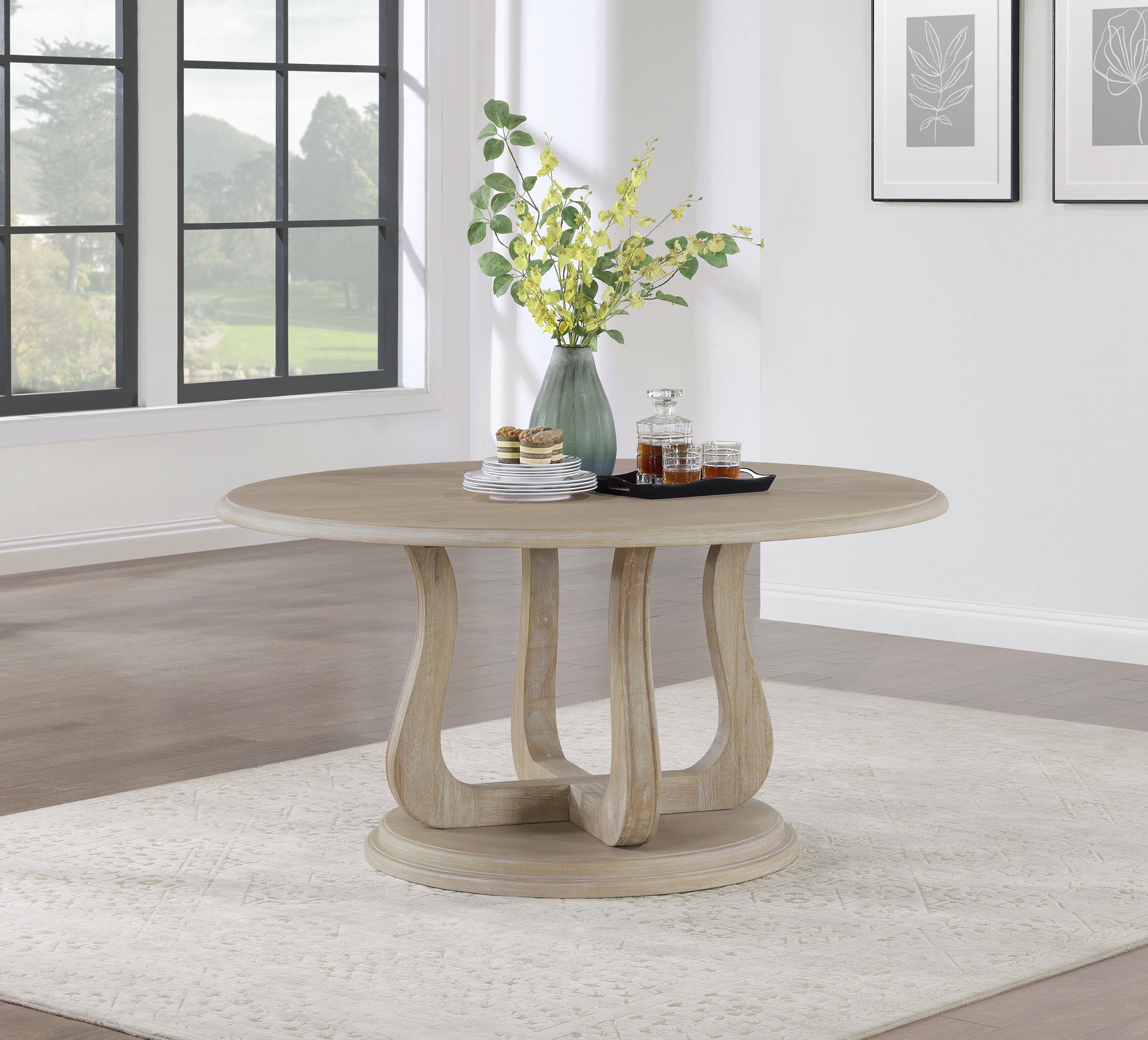 Coaster Trofello Farmhouse Dining Table Model 123120