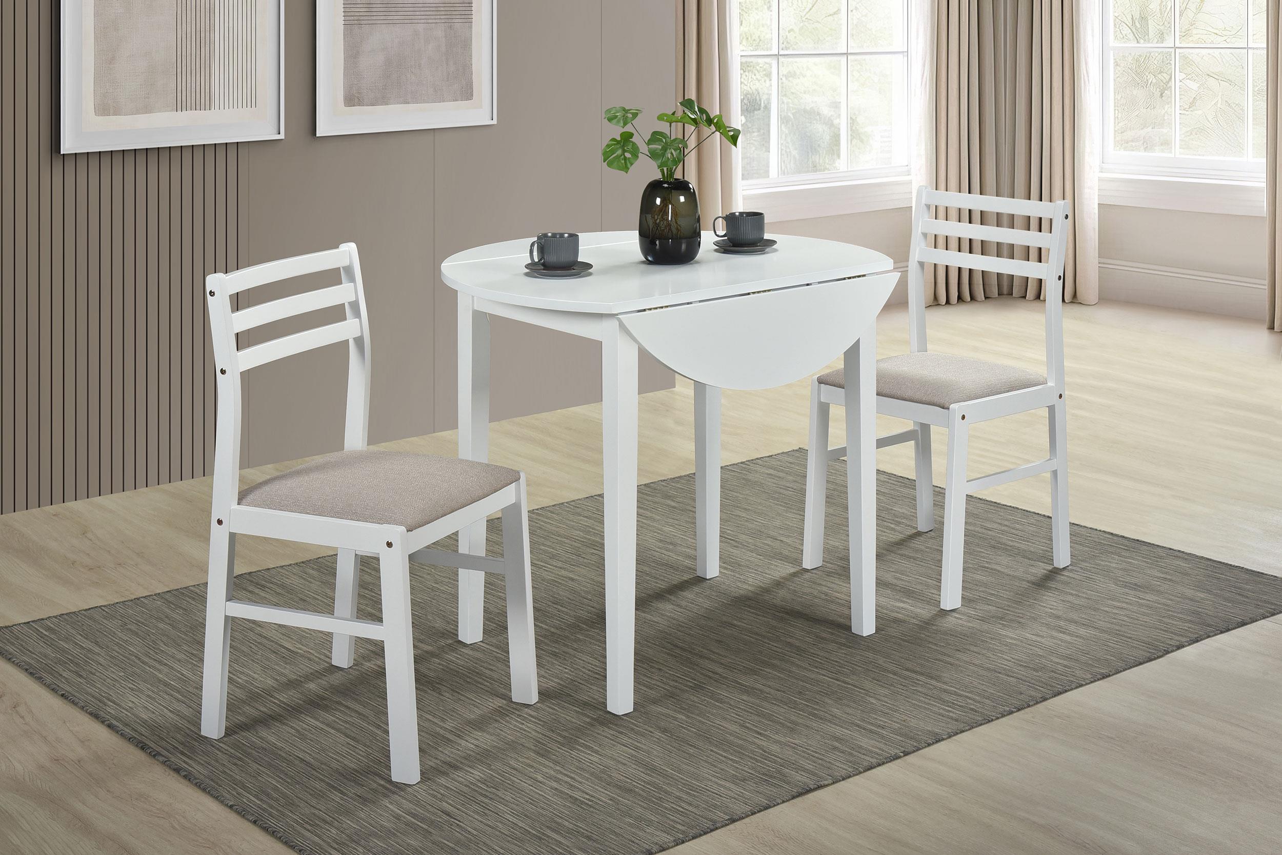 Coaster Bucknell Transitional Dining Table Model 130005Wht