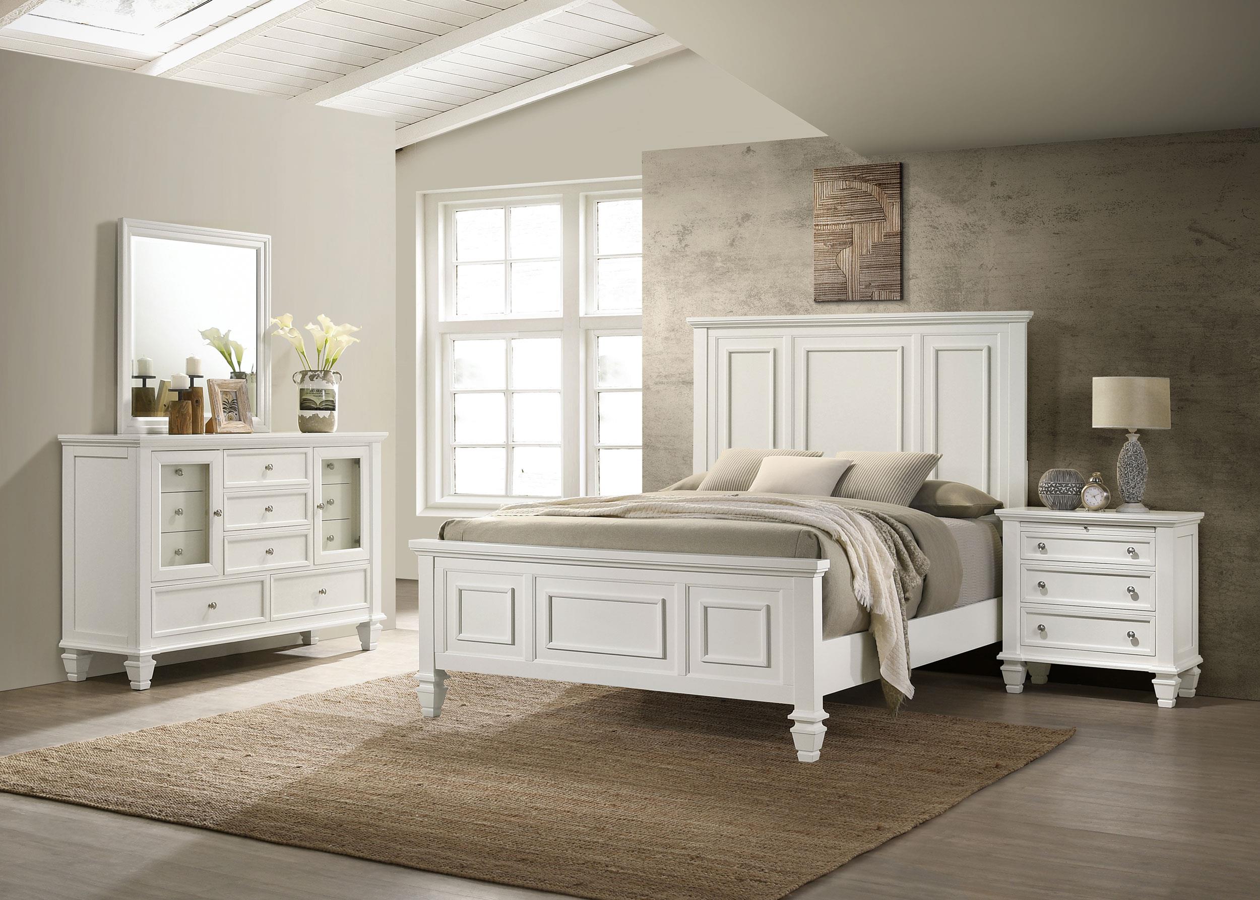 Coaster Sandy Beach Coastal Eastern King Bed Model 201301Ken-S4