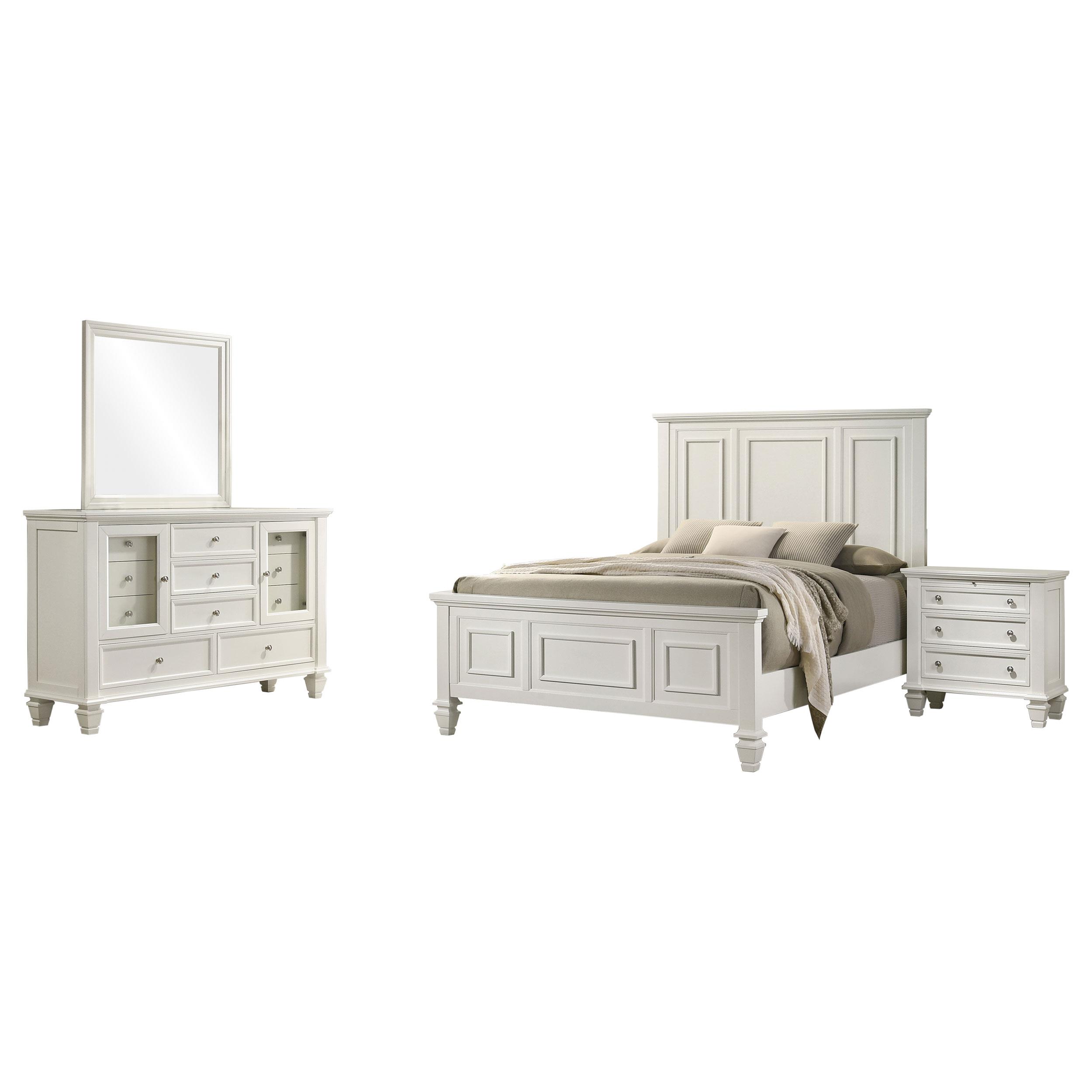 Coaster Sandy Beach Coastal Eastern King Bed Model 201301Ken-S4