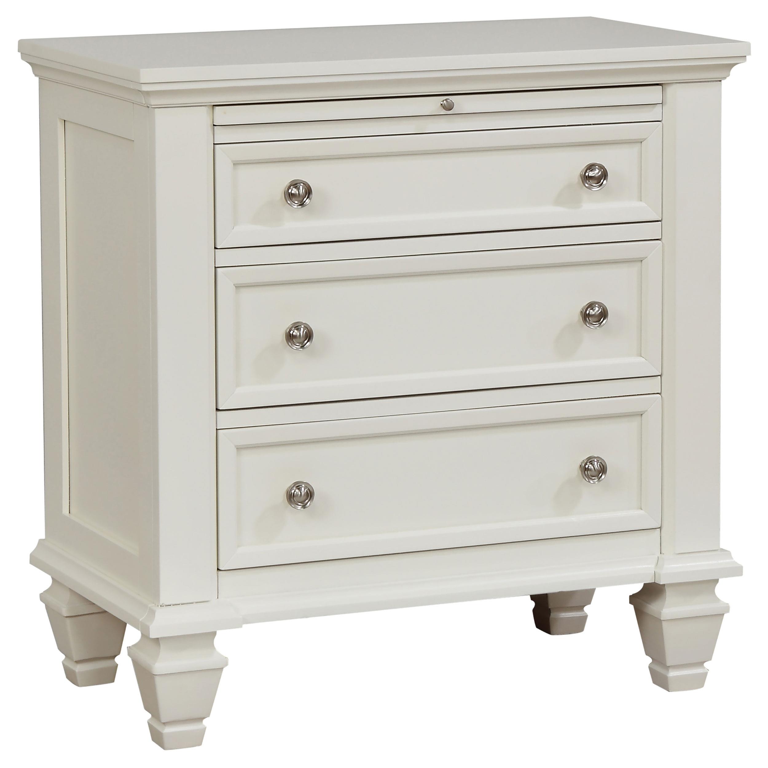 Coaster Sandy Beach Coastal Nightstand Model 201302