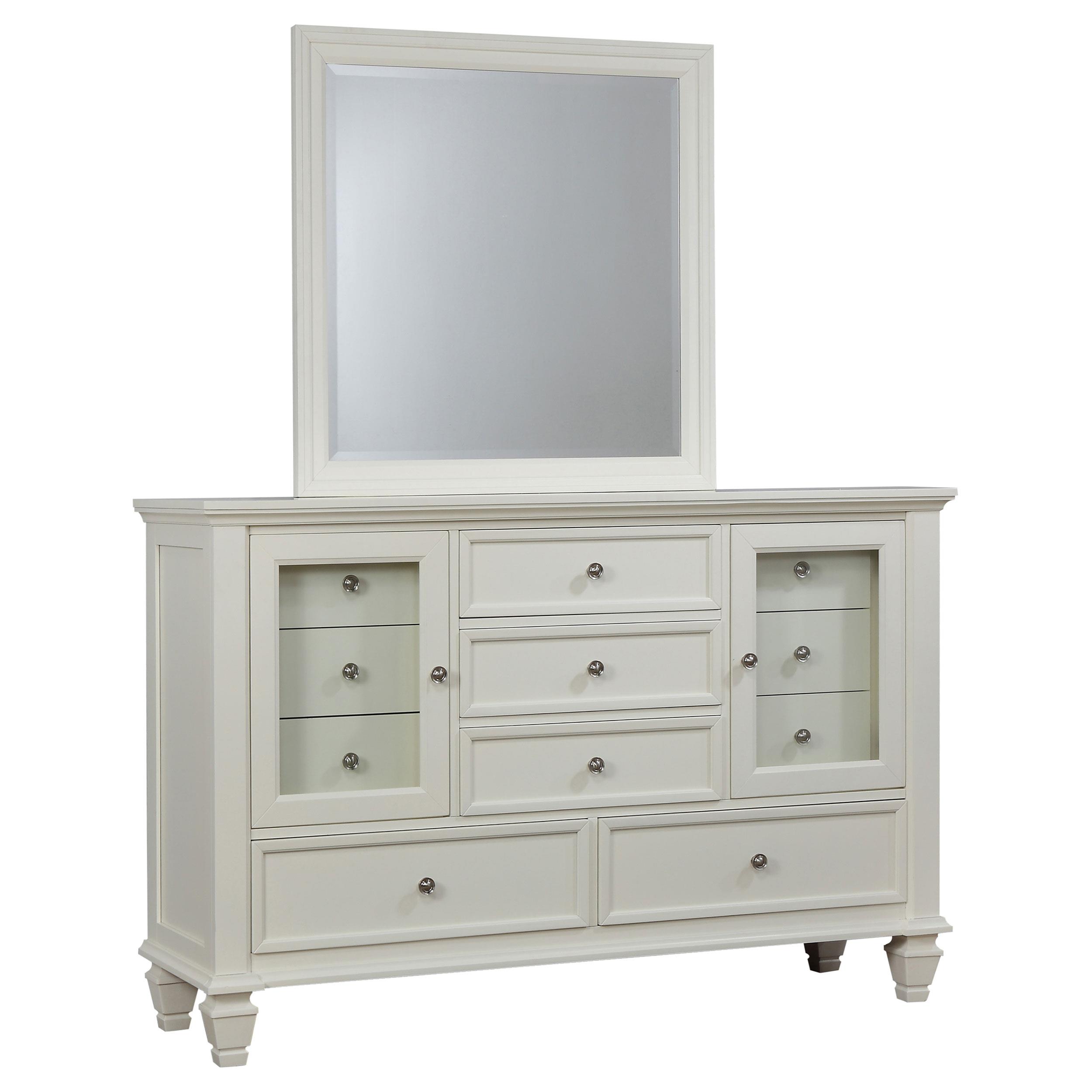 Coaster Sandy Beach Coastal Dresser With Mirror Model 201303M