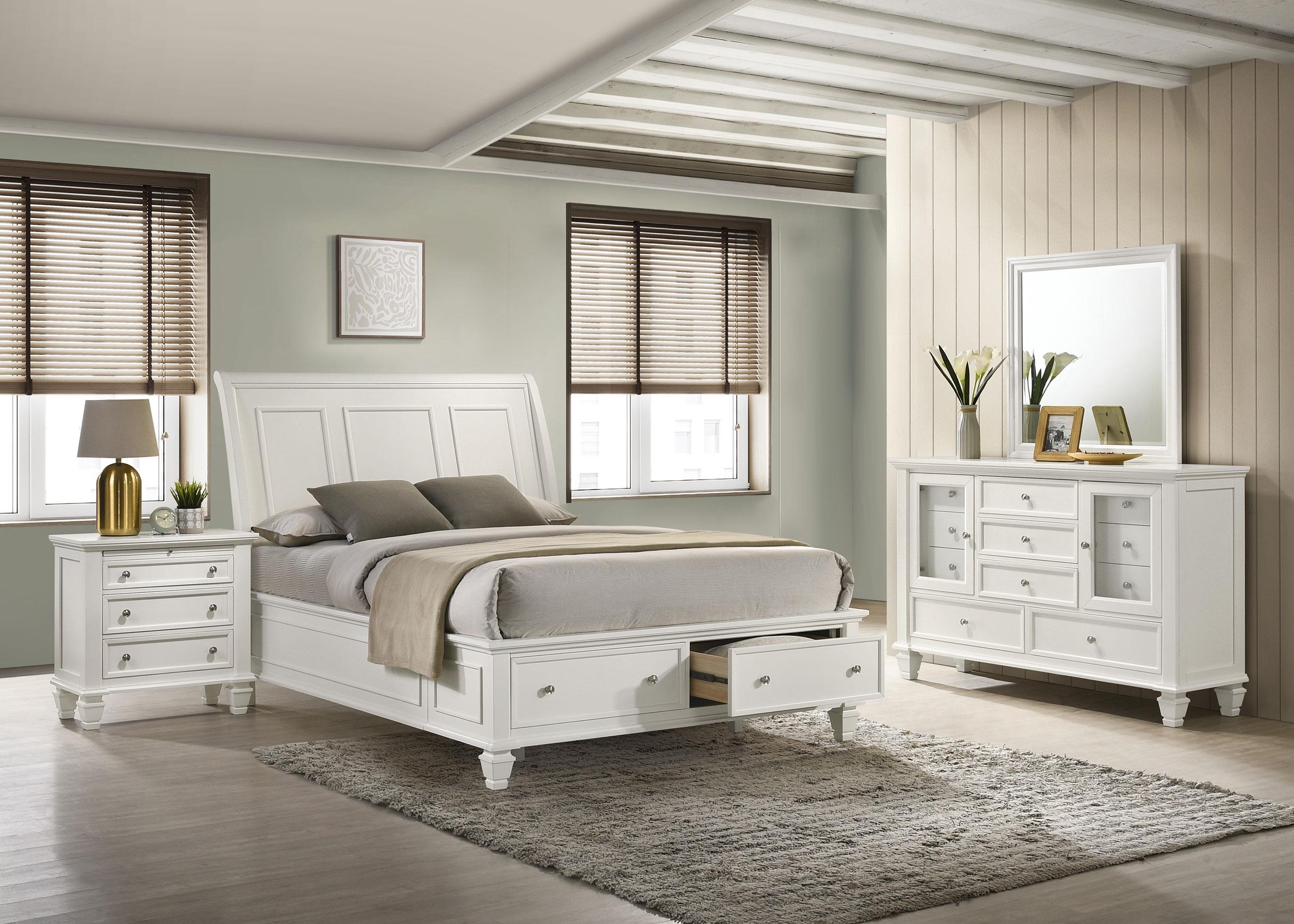 Coaster Sandy Beach Coastal Queen Storage Bed Model 201309Q-S4