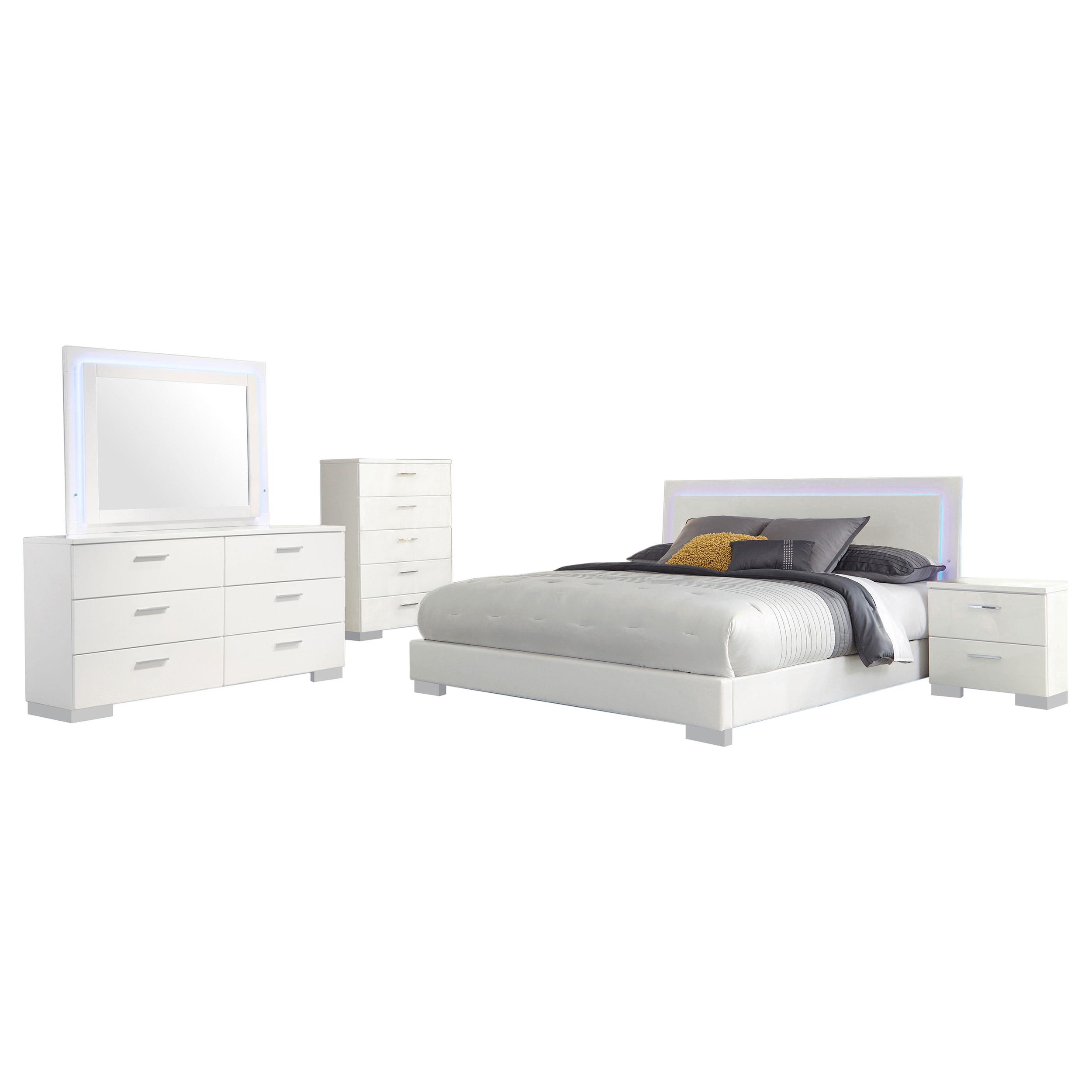 Coaster Felicity Contemporary Queen Bed Model 203500Q-S5L