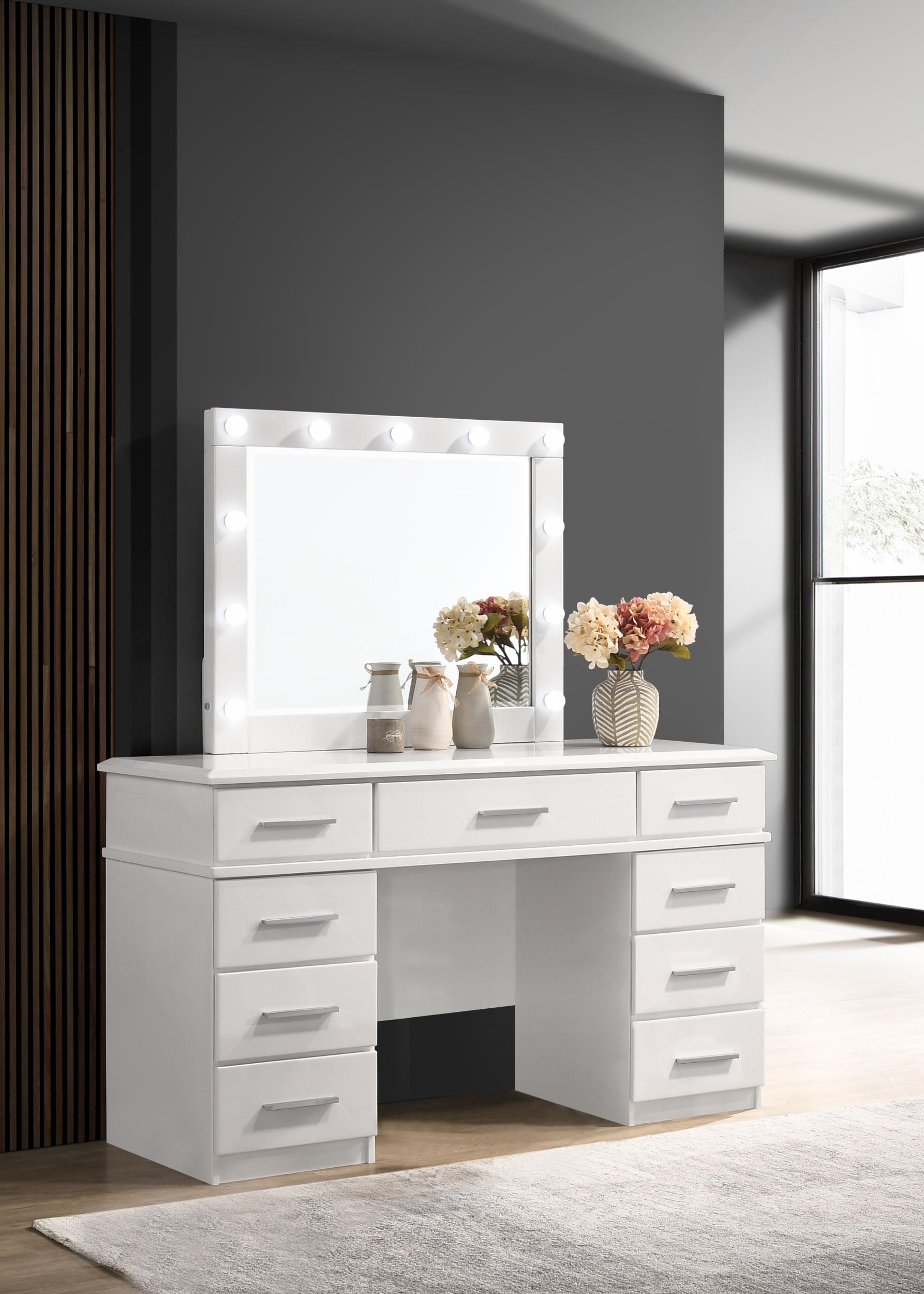 Coaster Felicity Contemporary Vanity & Mirror Model 203507
