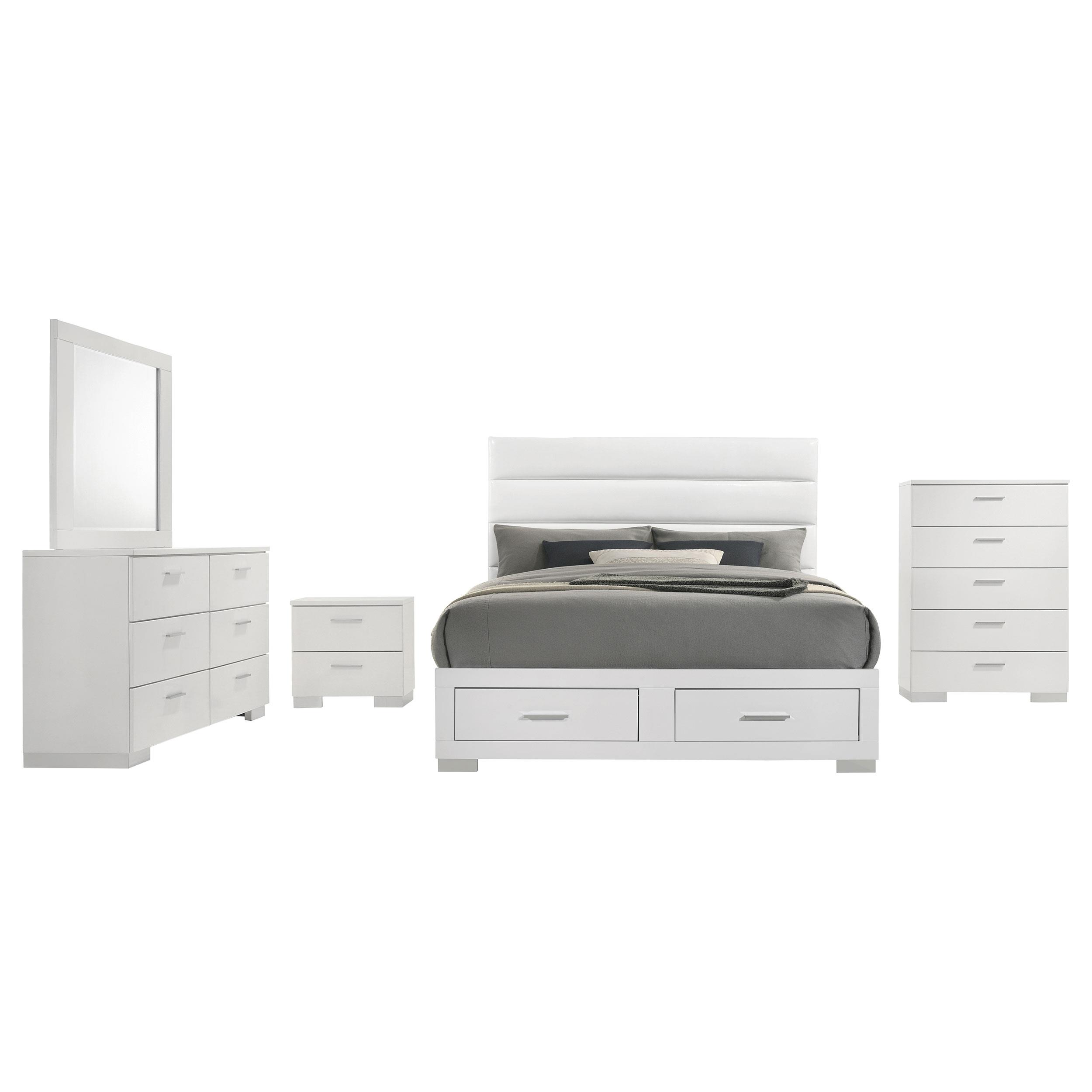 Coaster Felicity Contemporary Queen Bed Model 203510Q-S5