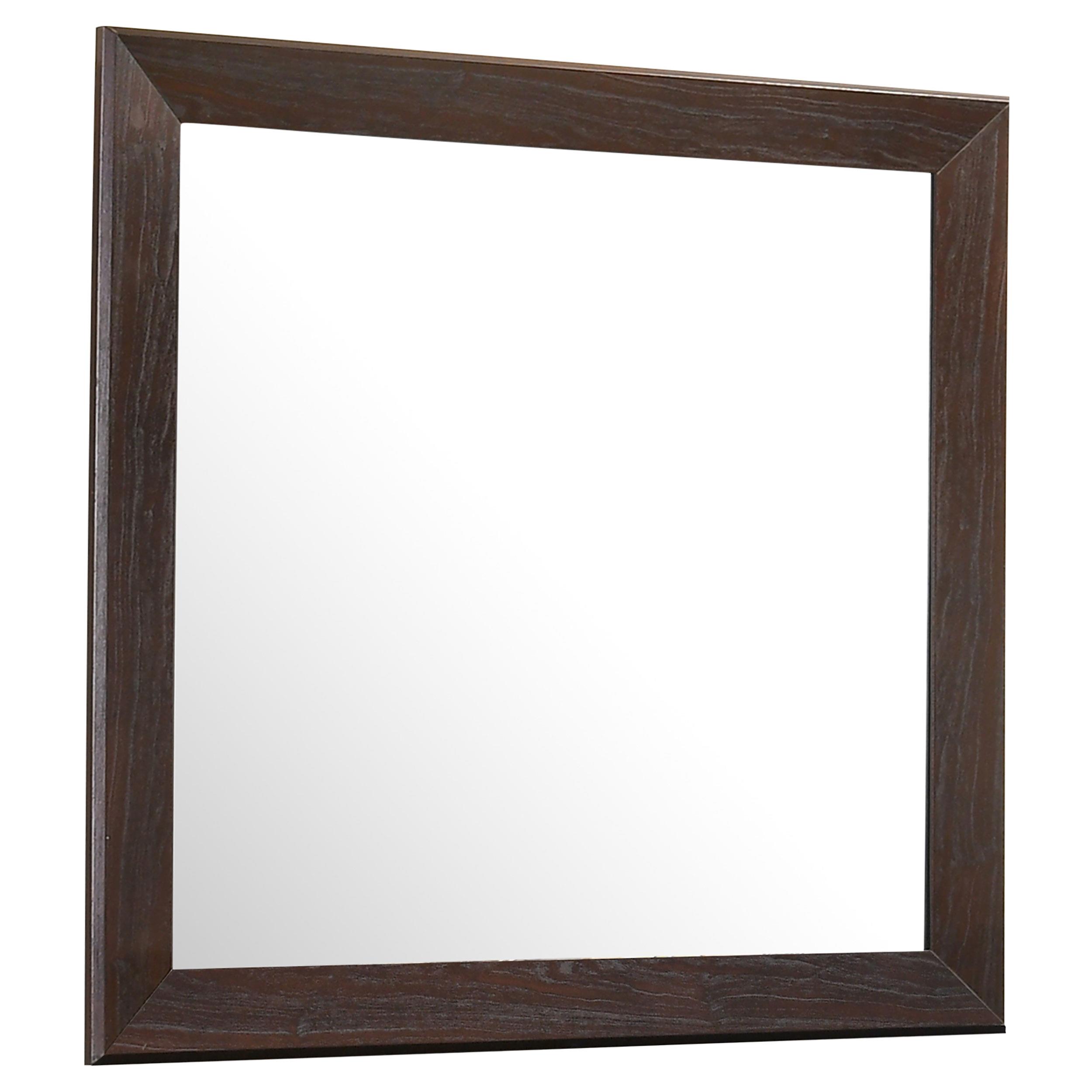 Coaster Kauffman Transitional Dark Cocoa Dresser Mirror Model 204394