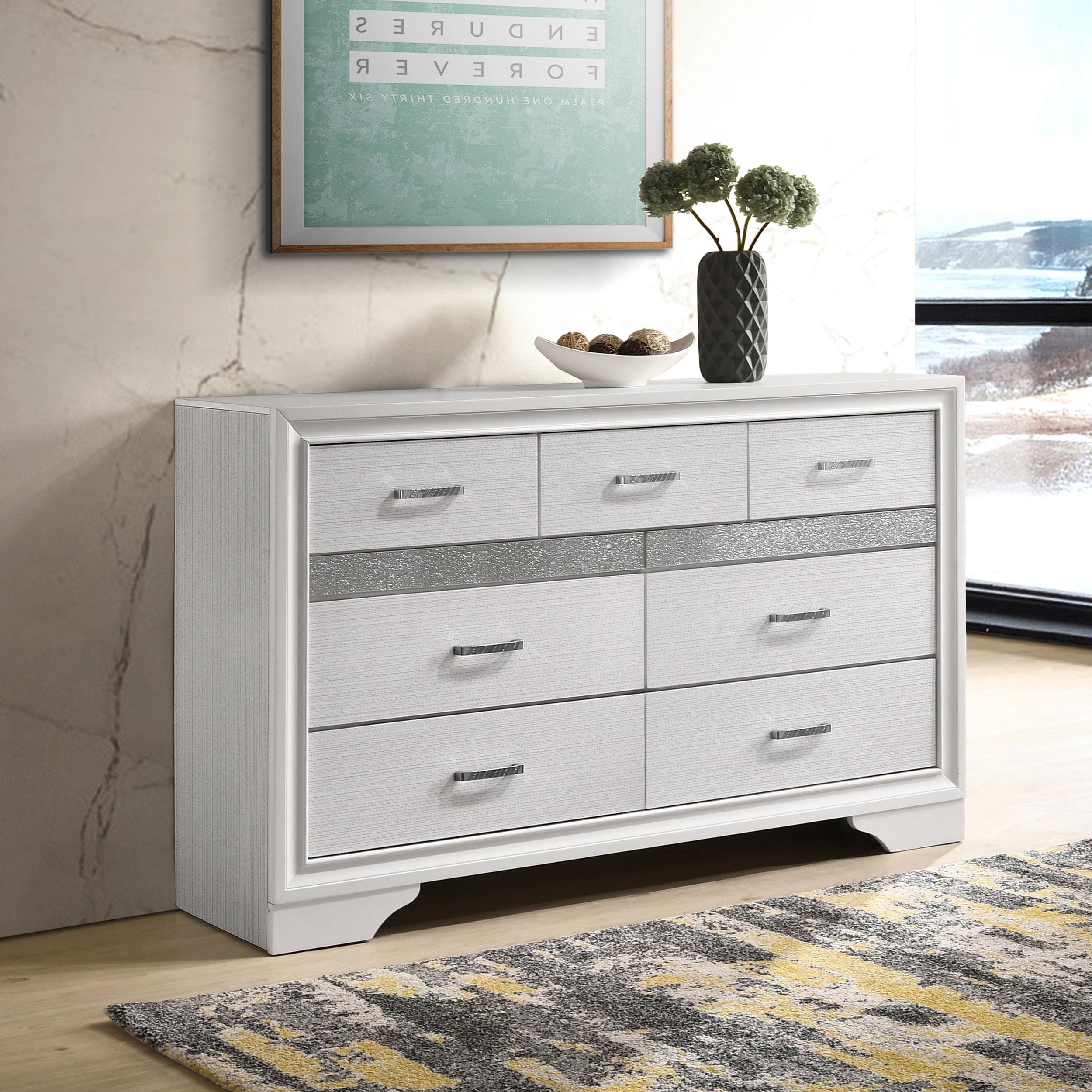 Coaster Miranda Contemporary White Dresser Model 205113