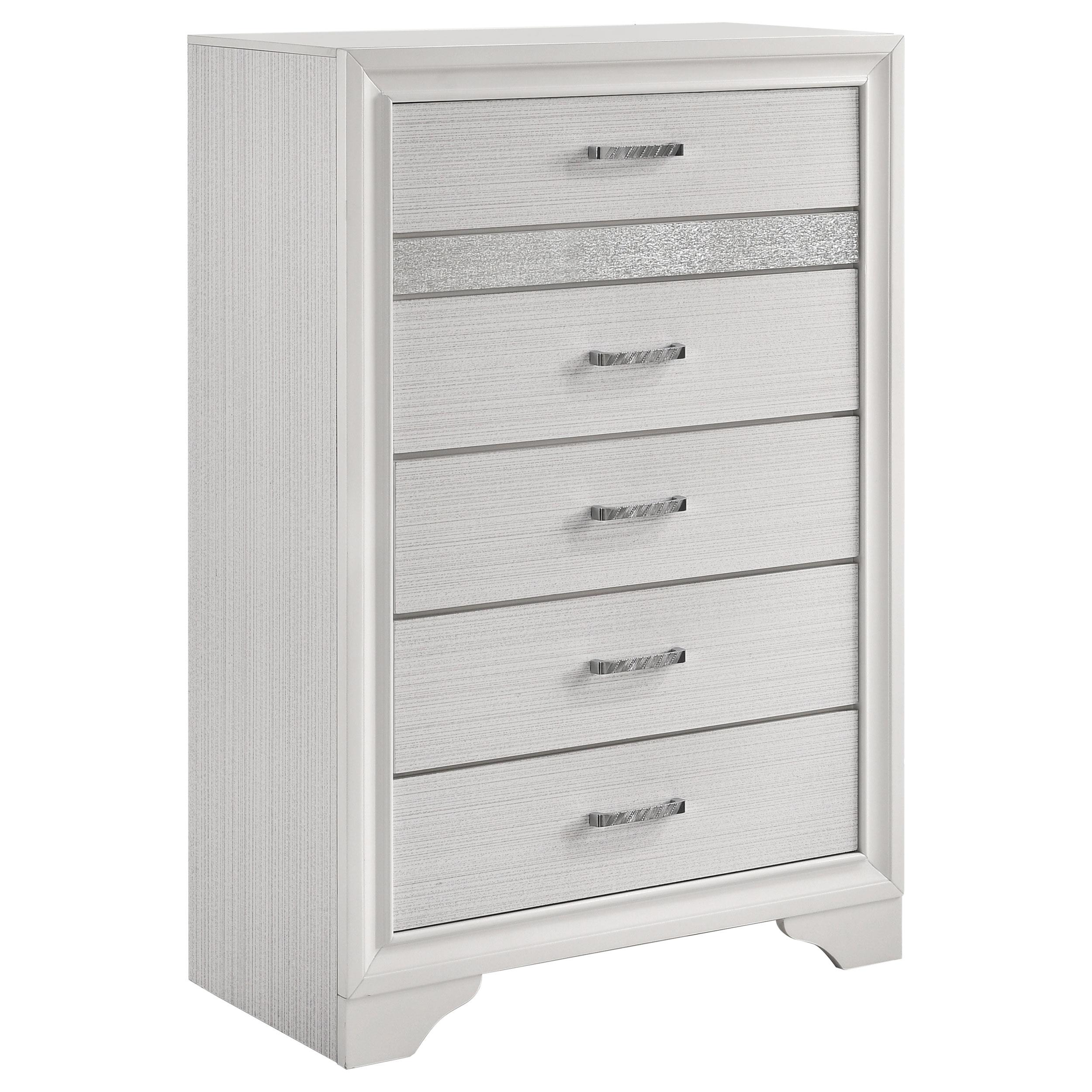 Coaster Miranda Contemporary White Chest Model 205115