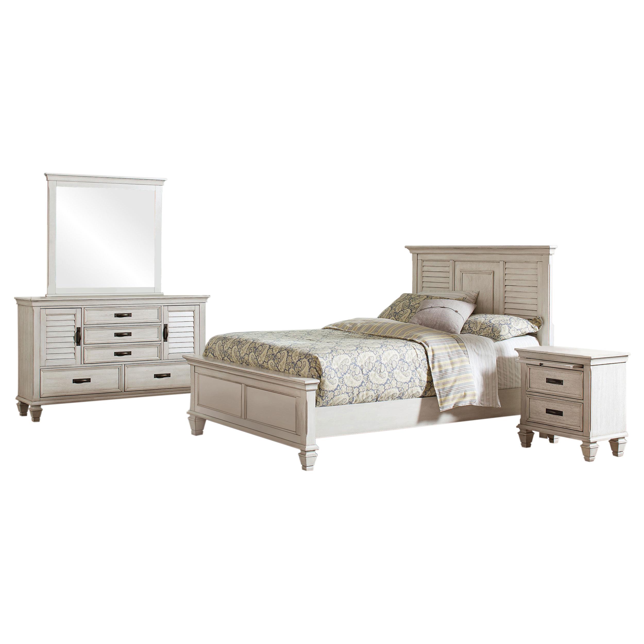 Coaster Franco Farmhouse Eastern King Bed Model 205331Ke-S4