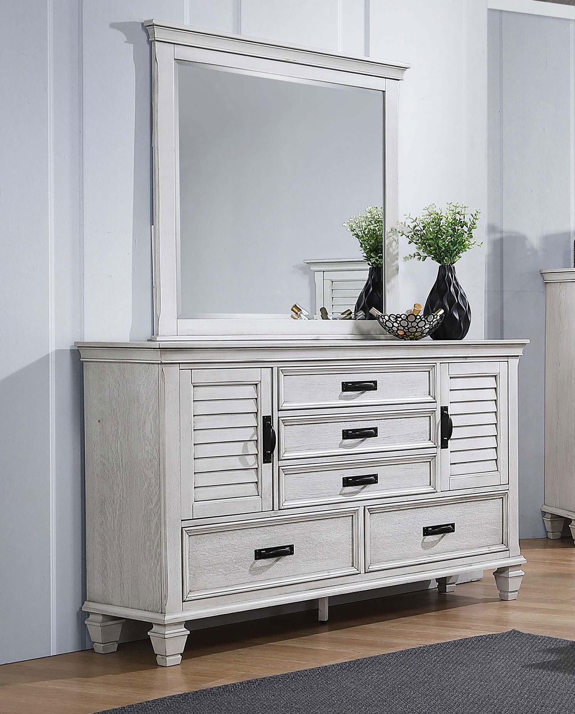 Coaster Franco Farmhouse Dresser With Mirror Model 205333M