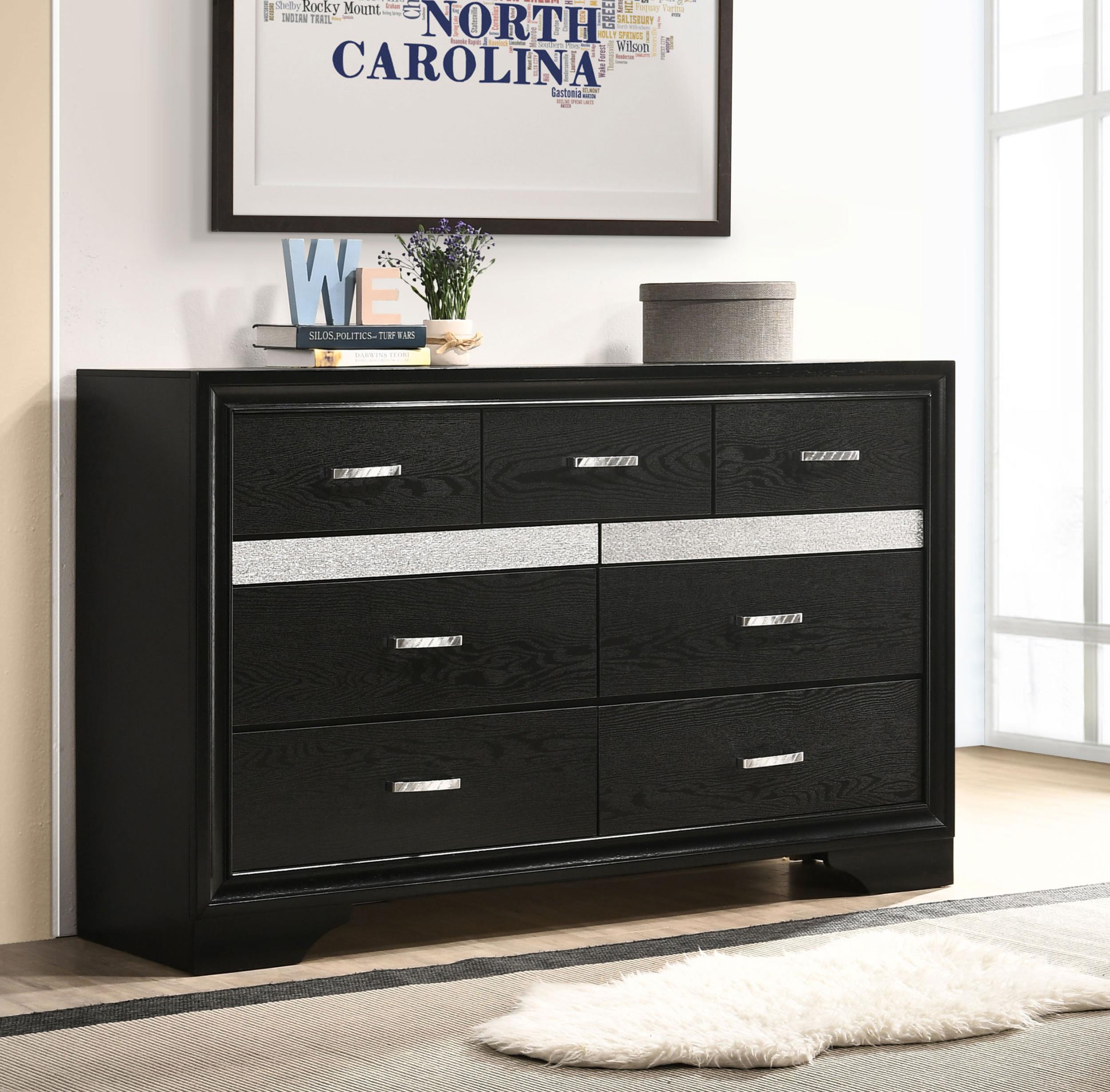 Coaster Miranda Contemporary Black Dresser Model 206363