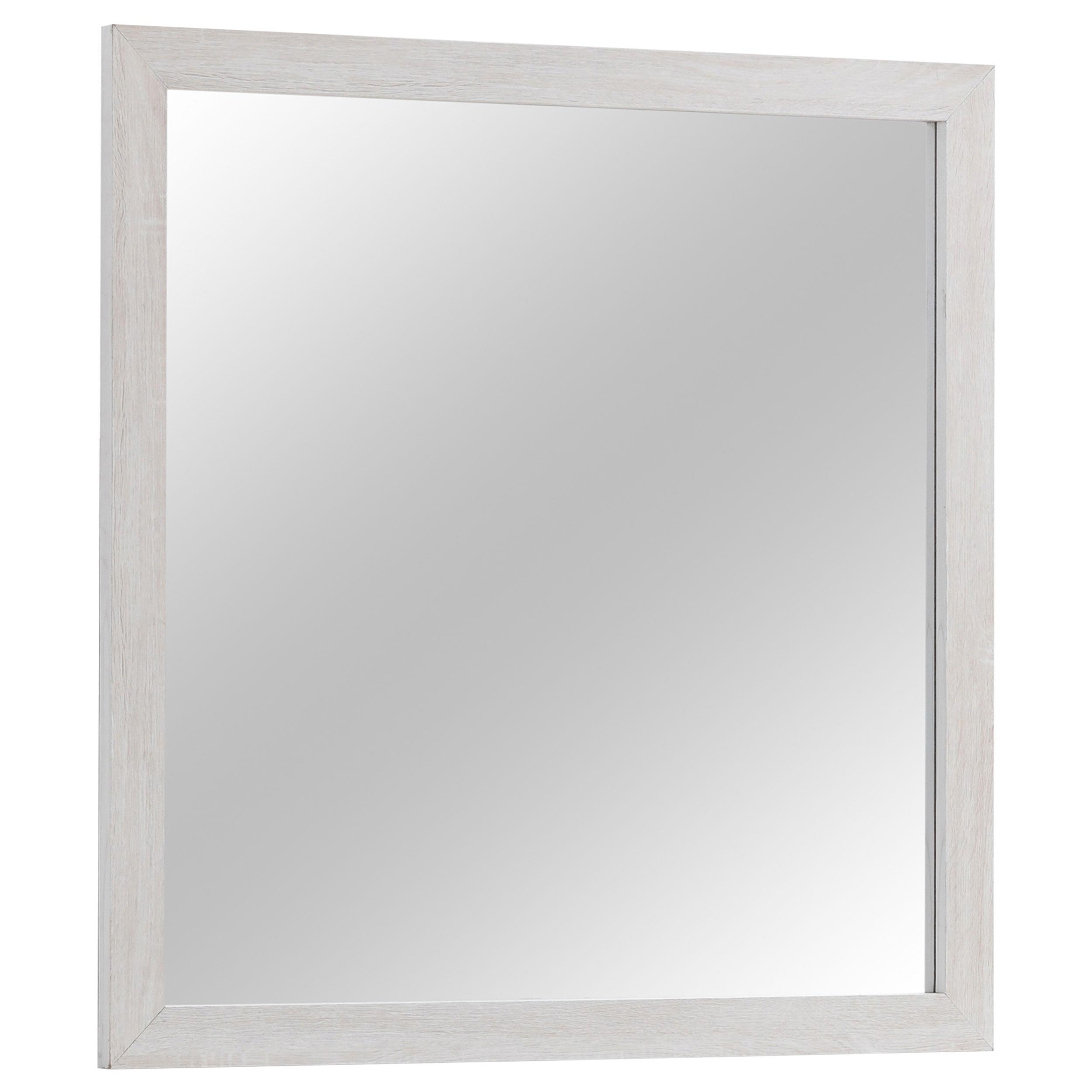 Coaster Brantford Farmhouse Coastal White Dresser Mirror Model 207054