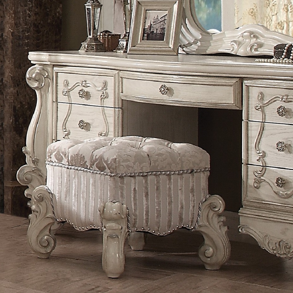 Acme Versailles Vanity Stool Model 21138