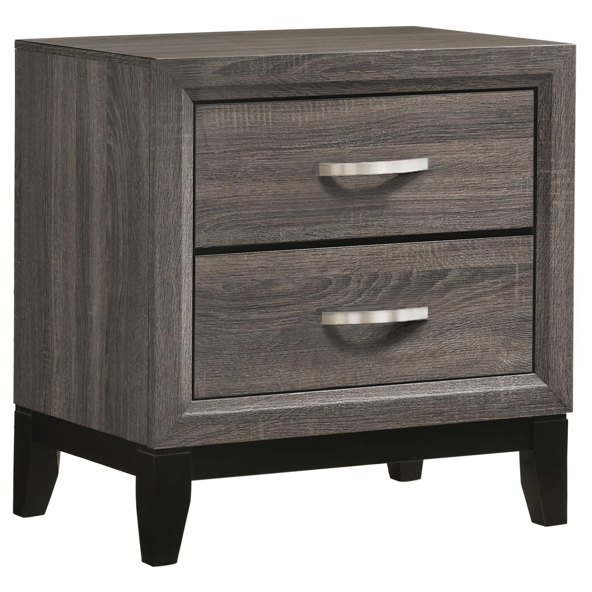 Coaster Watson Transitional Grey Oak Nightstand Model 212422