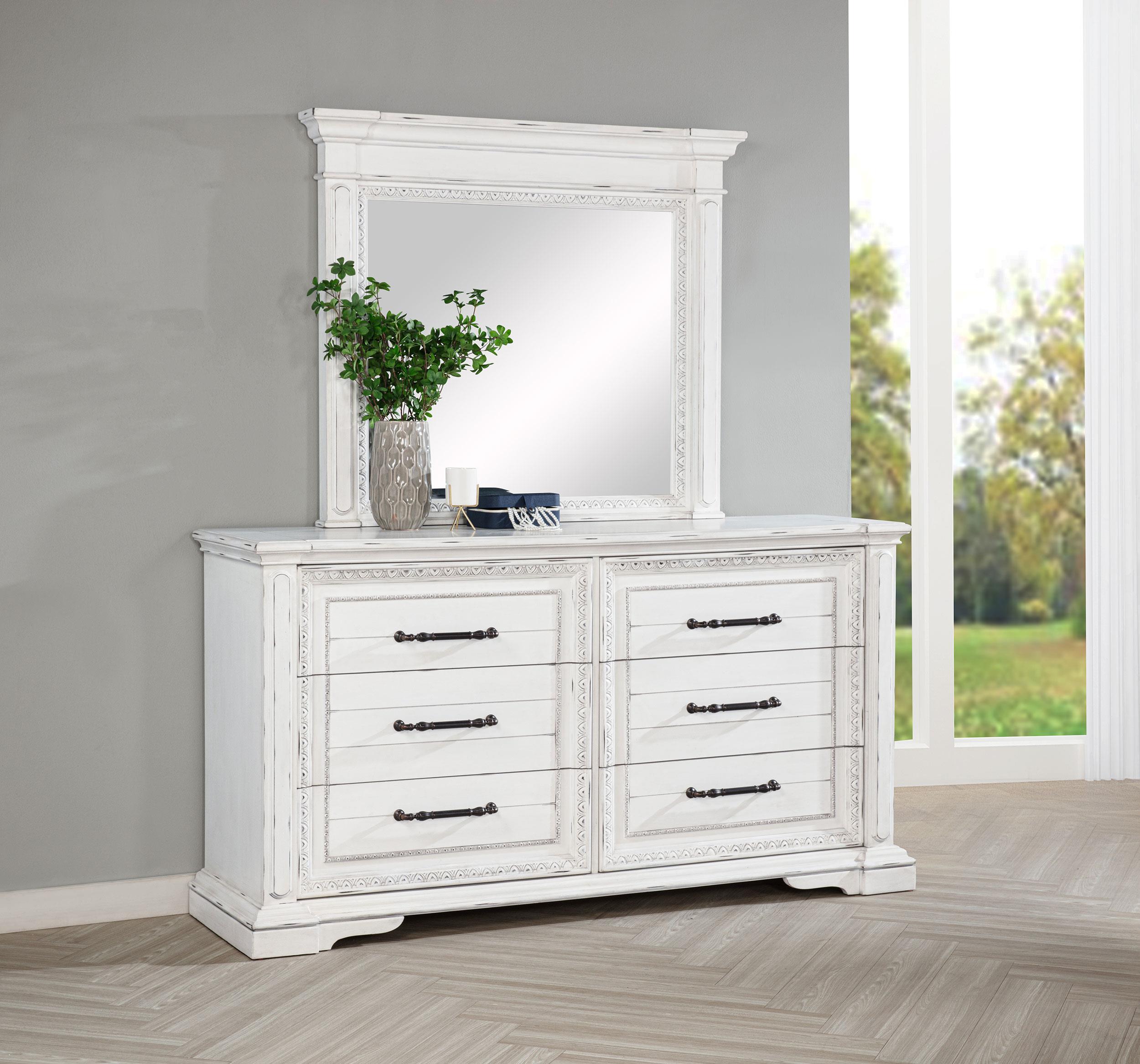 Coaster Mckinney Traditional Dresser With Mirror Model 215873M