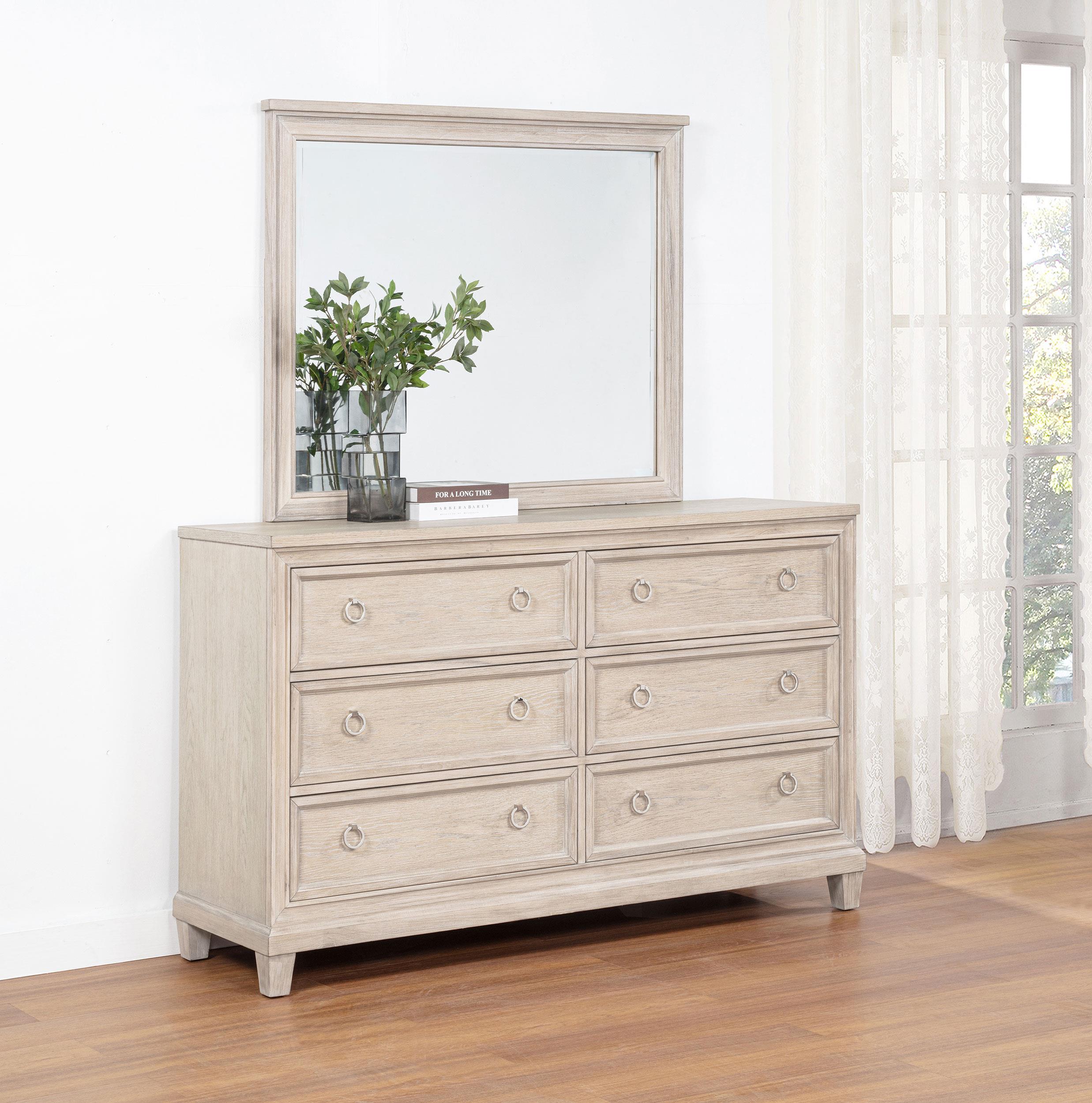 Coaster Pembroke Coastal Dresser With Mirror Model 215923M
