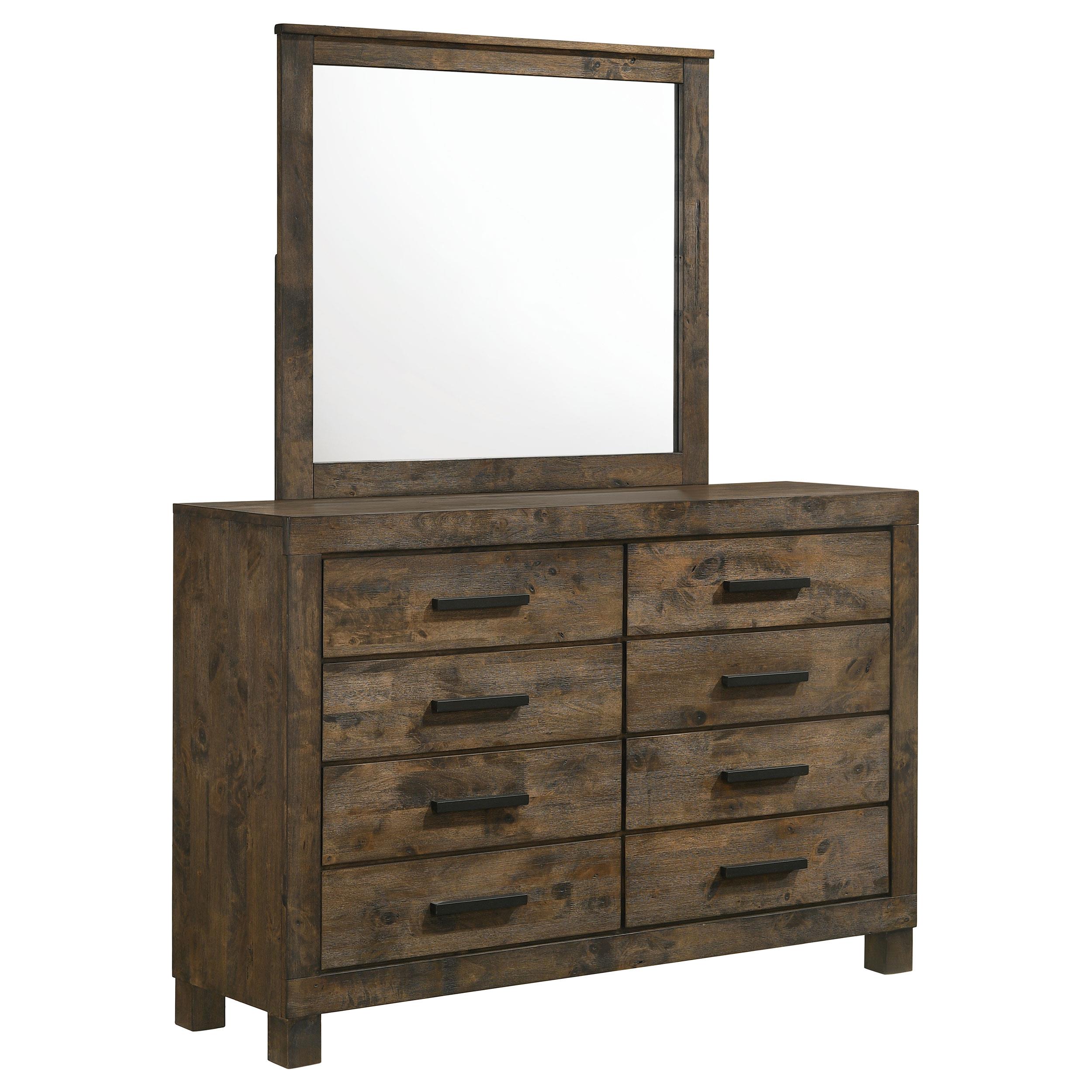Coaster Woodmont Farmhouse Dresser With Mirror Model 222633M