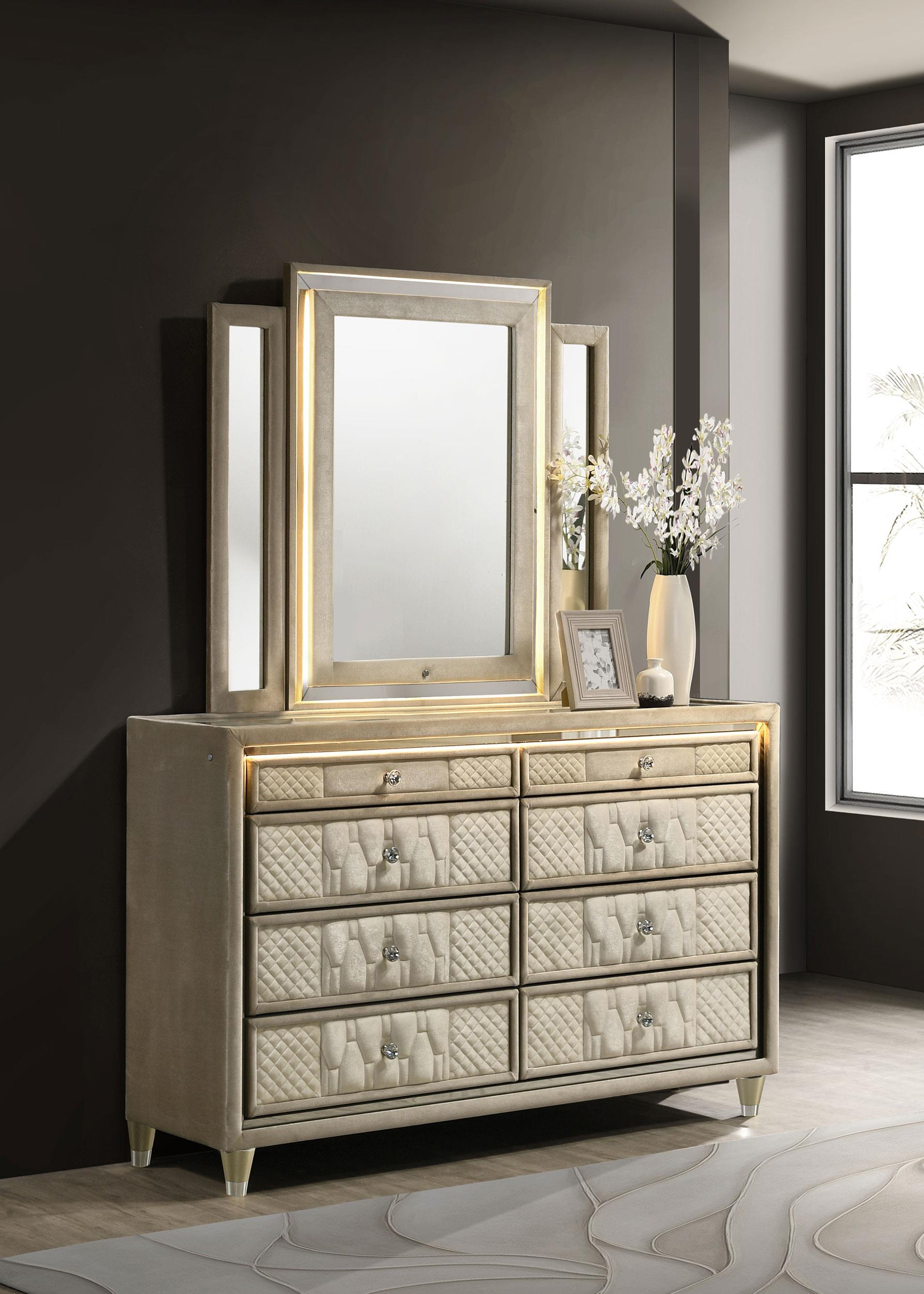 Coaster Lorient Traditional Dresser With Mirror Model 222663M