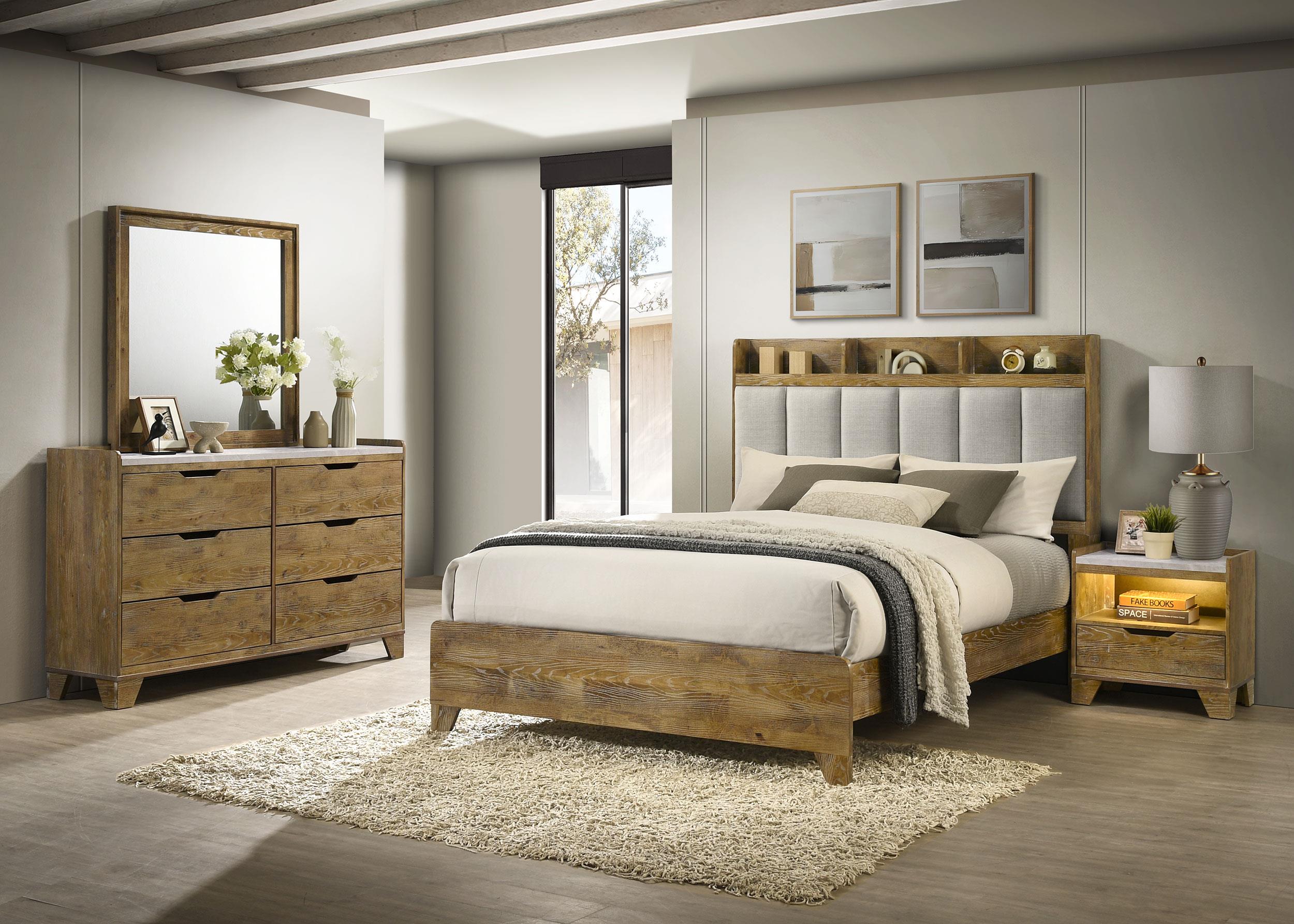 Coaster Henderson Rustic Eastern King Bed Model 222971Ke-S4