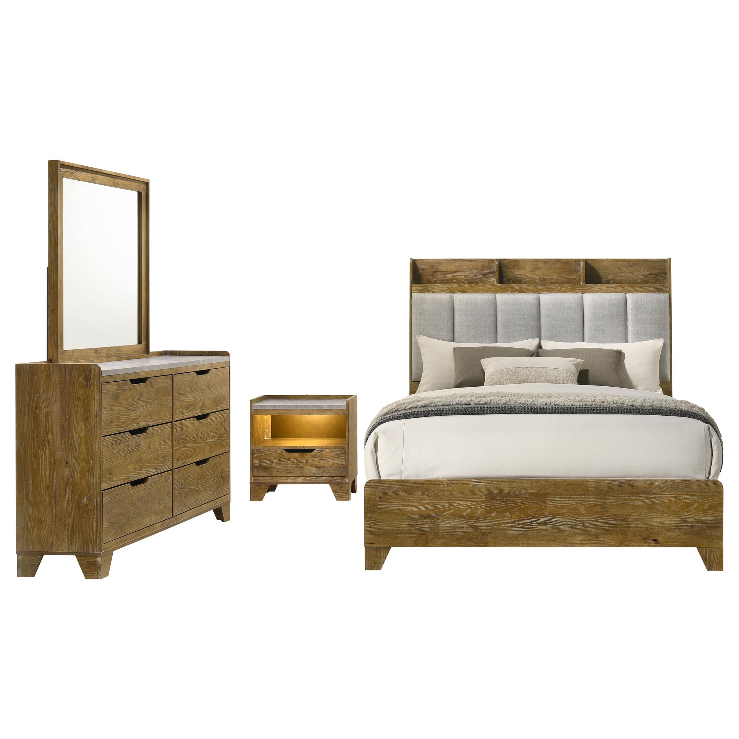 Coaster Henderson Rustic Eastern King Bed Model 222971Ke-S4