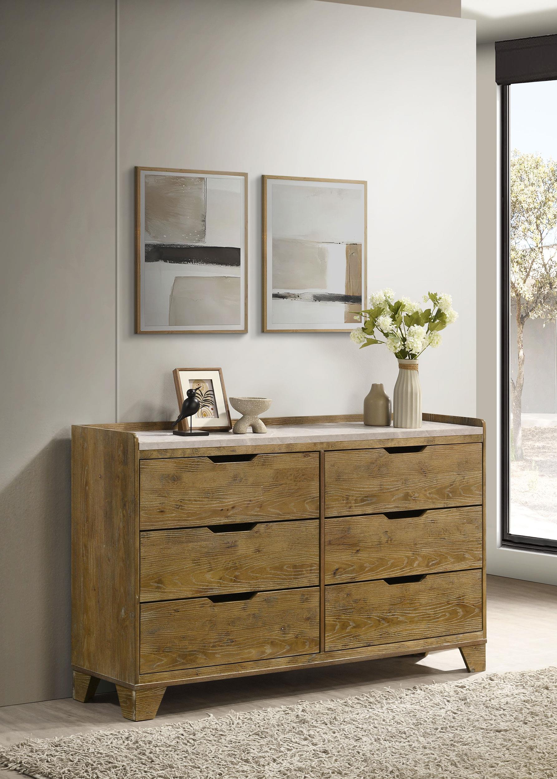 Coaster Henderson Rustic Dresser Model 222973