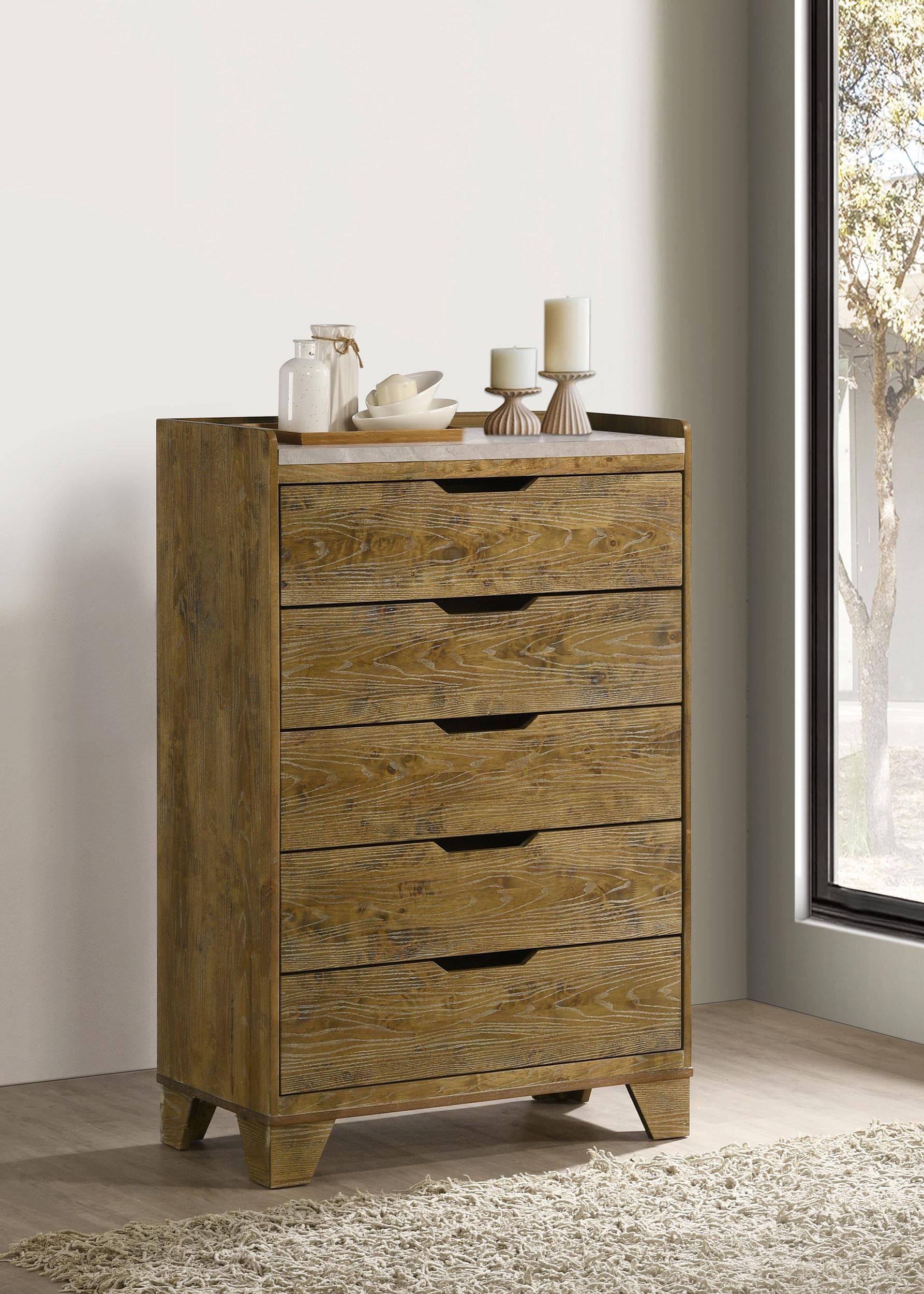 Coaster Henderson Rustic Chest Model 222975