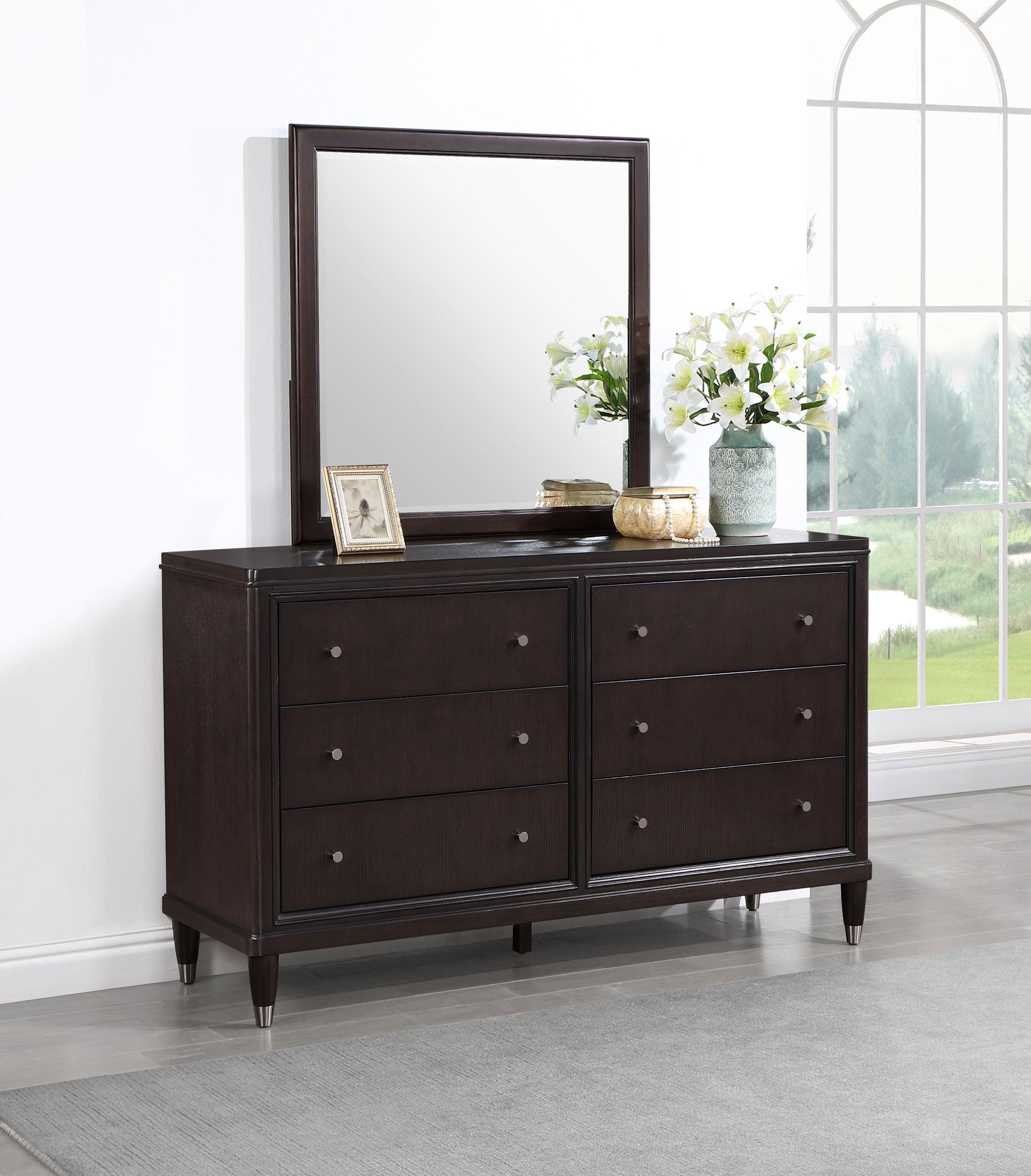 Coaster Emberlyn Mid-Century Modern Dresser With Mirror Model 223063M