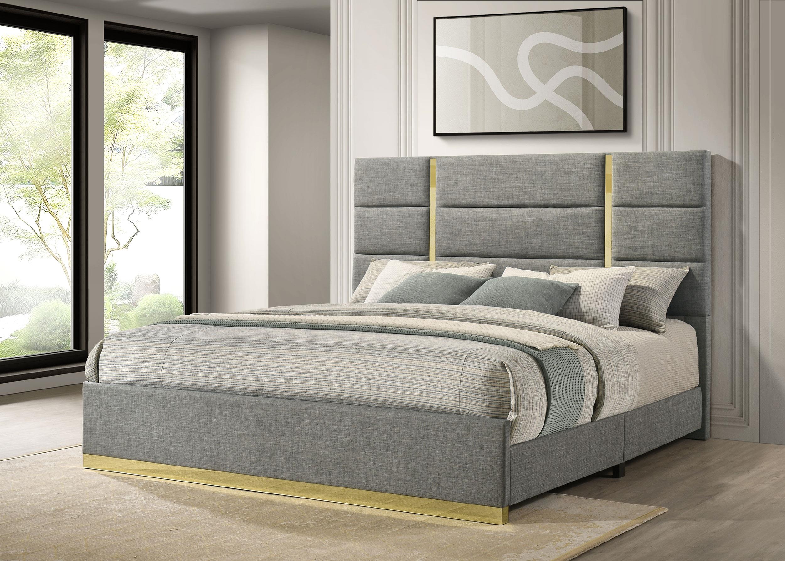 Coaster Ines Contemporary Eastern King Bed Model 223091Gryke