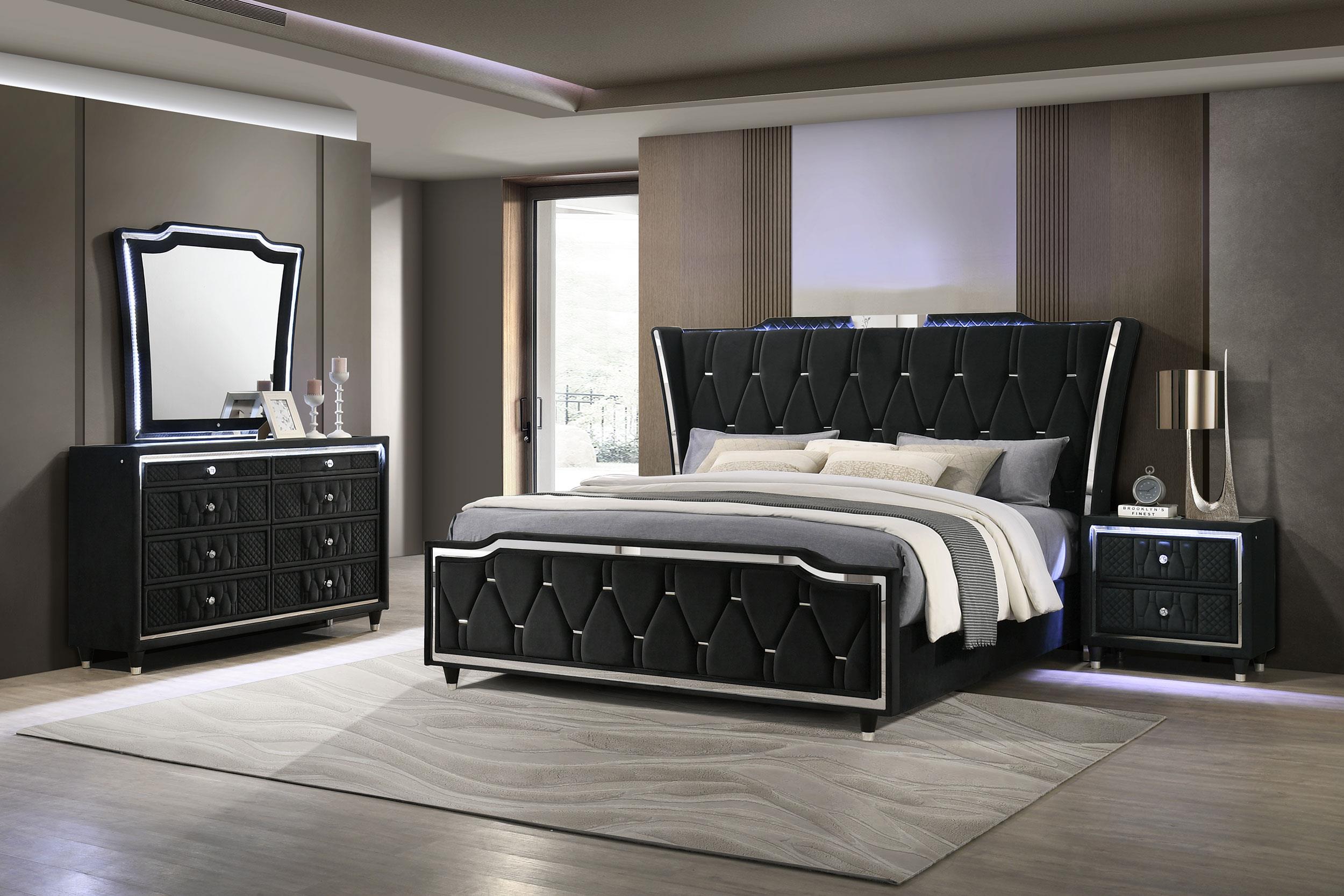 Coaster Lorient Traditional Eastern King Bed Model 223161Ke-S4