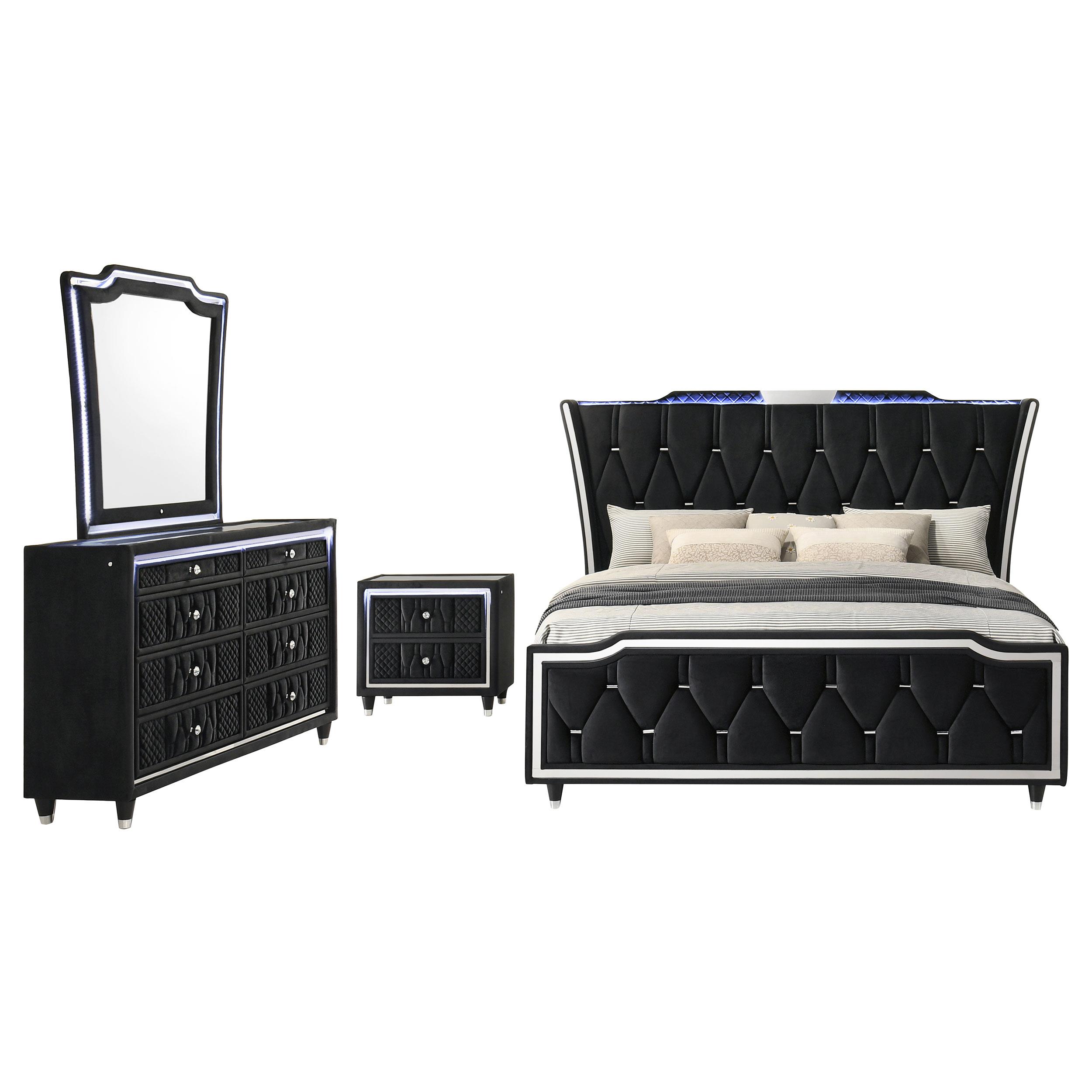 Coaster Lorient Traditional Eastern King Bed Model 223161Ke-S4