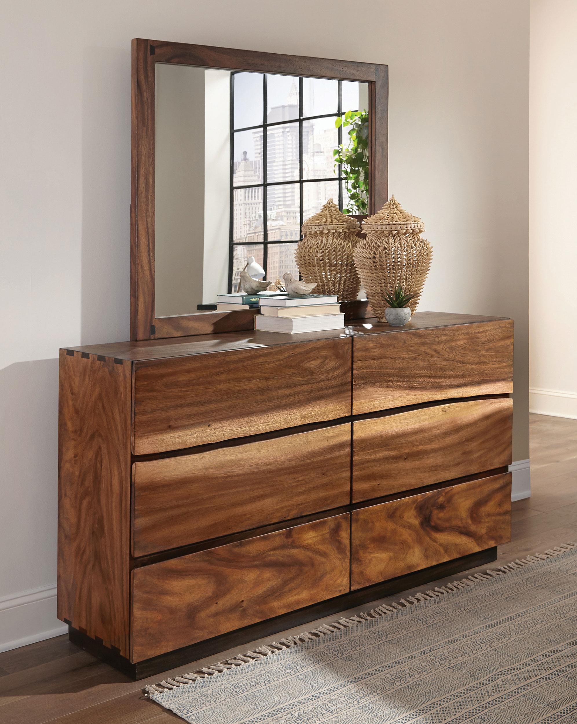Coaster Winslow Farmhouse Dresser With Mirror Model 223253M