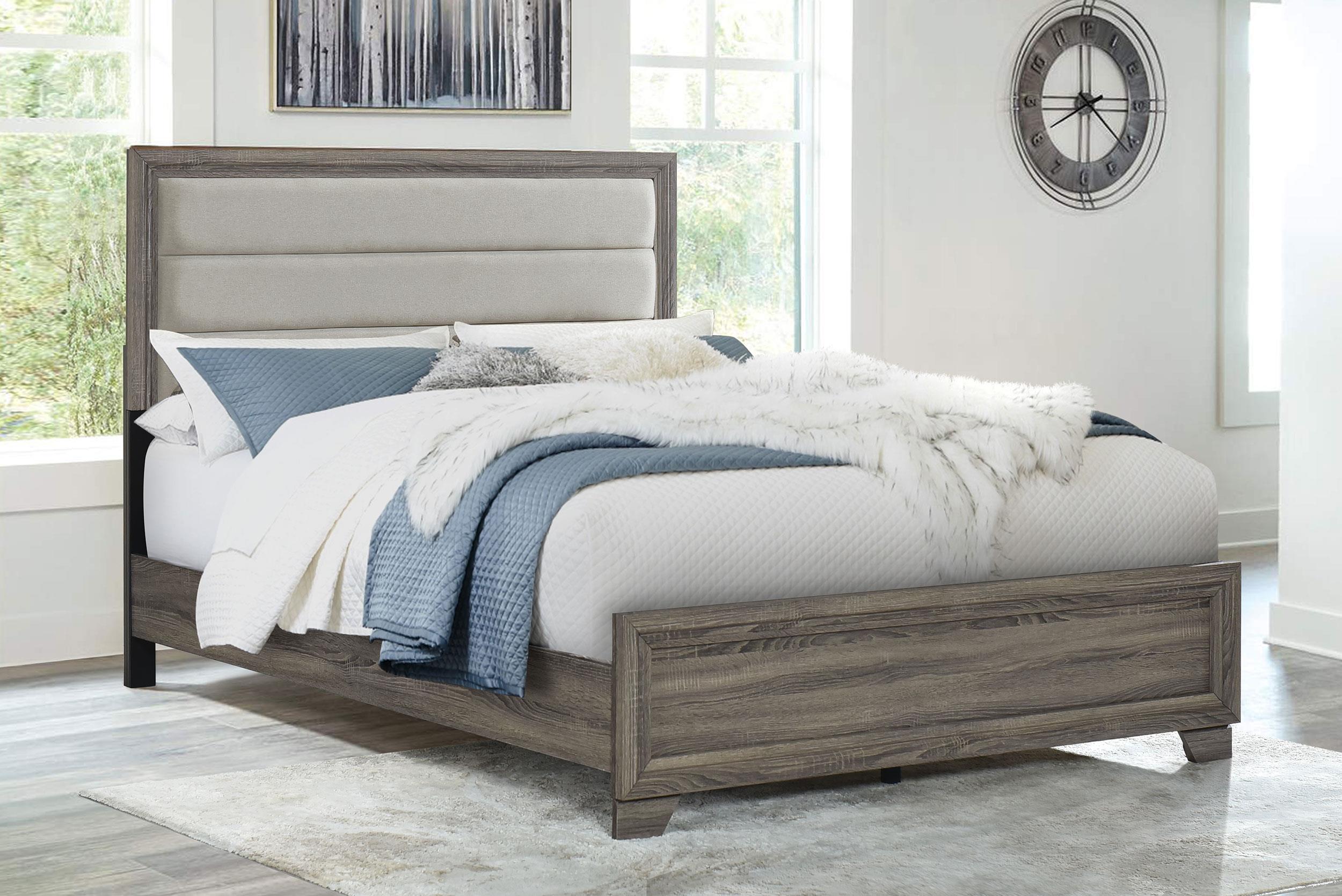 Coaster Wright Transitional Brown Oak California King Bed Model 223341Kw
