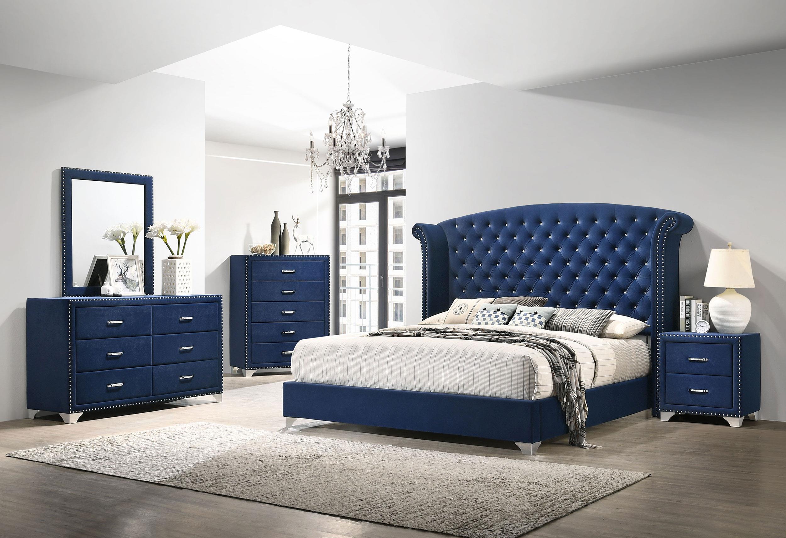 Coaster Melody Modern Classics California King Bed Model 223371Kw-S5