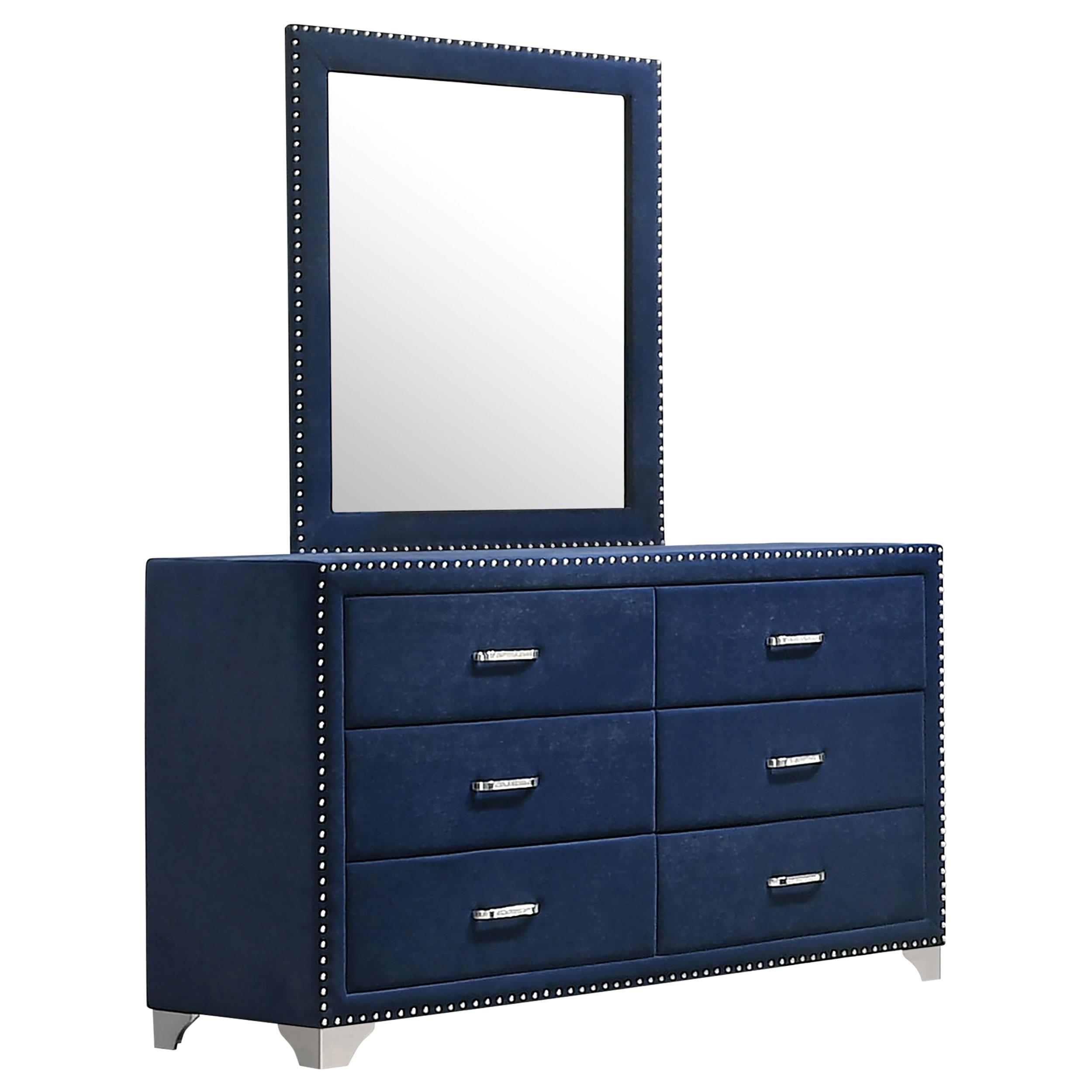 Coaster Melody Modern Classics Dresser With Mirror Model 223373M