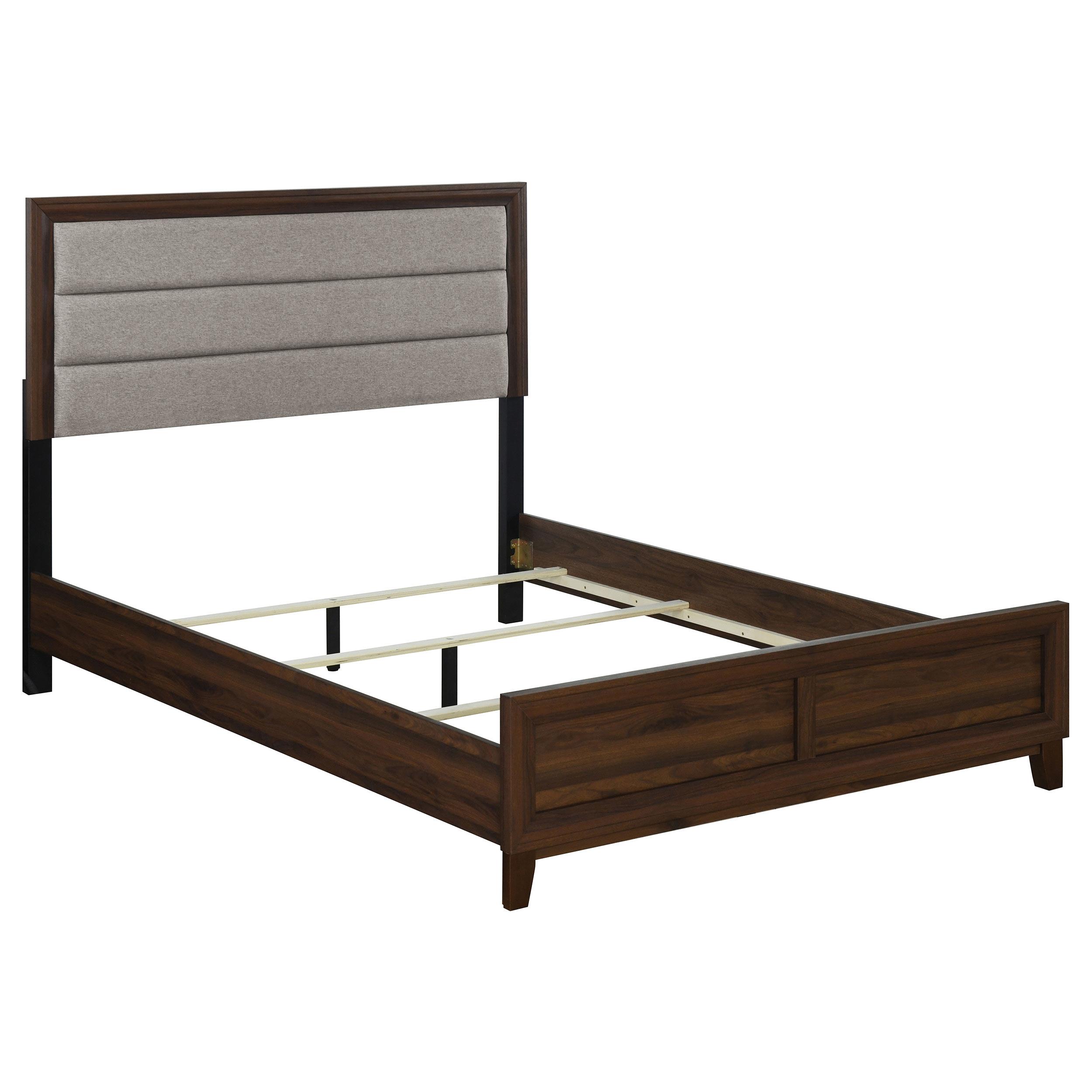 Coaster Welsley Transitional Walnut Eastern King Bed Model 223441Ke