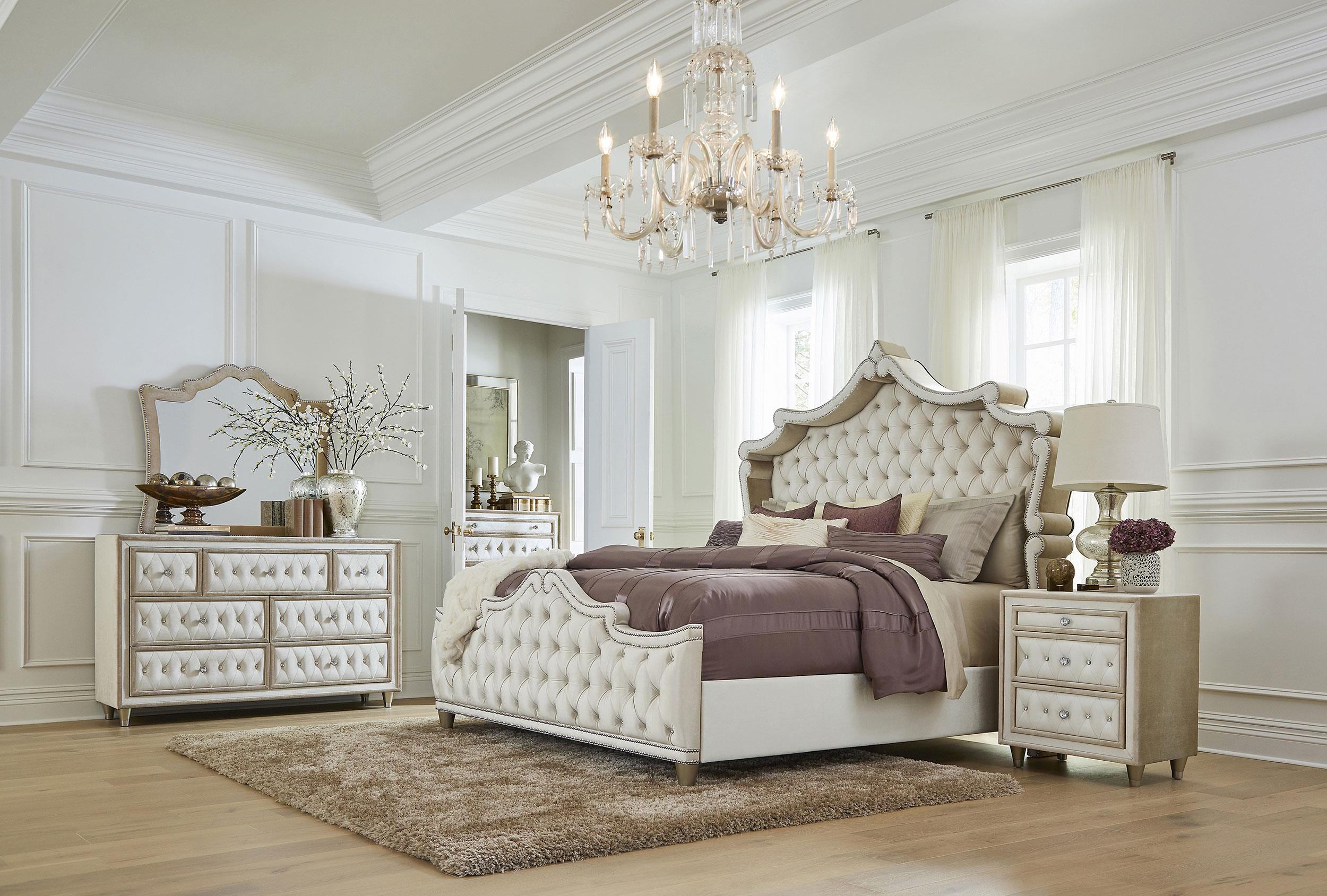 Coaster Antonella Modern Classics Eastern King Bed Model 223521Ke-S5