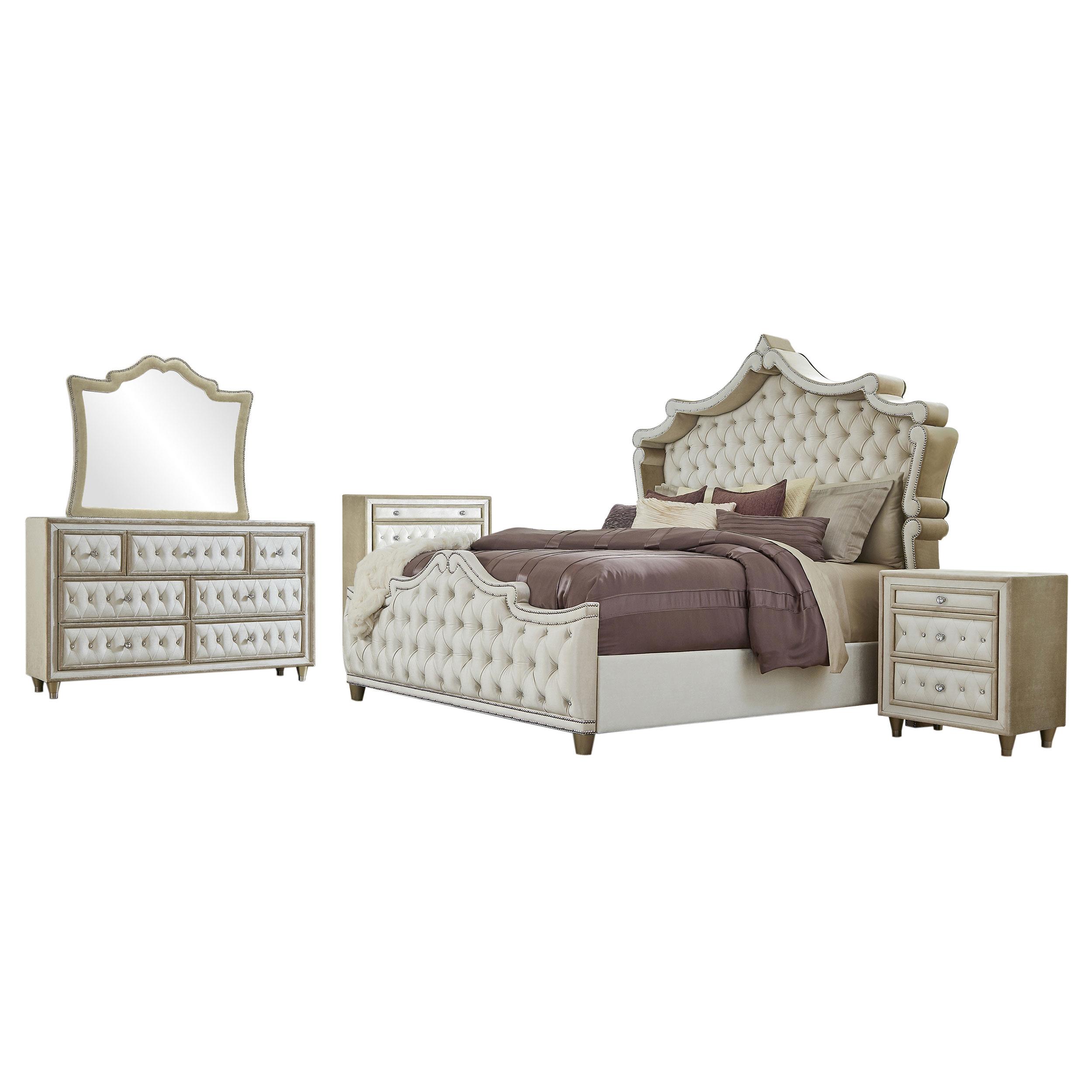 Coaster Antonella Modern Classics Eastern King Bed Model 223521Ke-S5