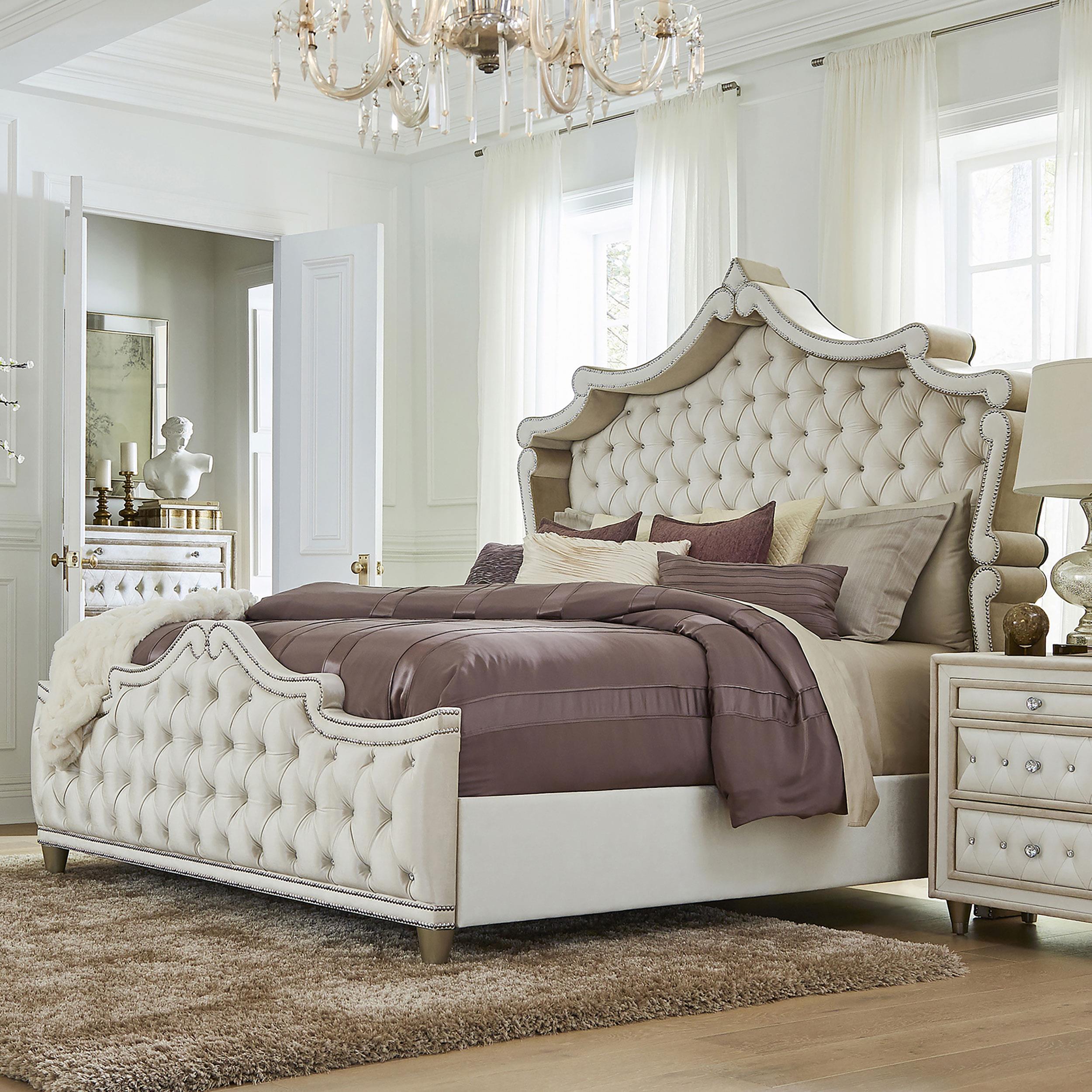 Coaster Antonella Modern Classics Eastern King Bed Model 223521Ke