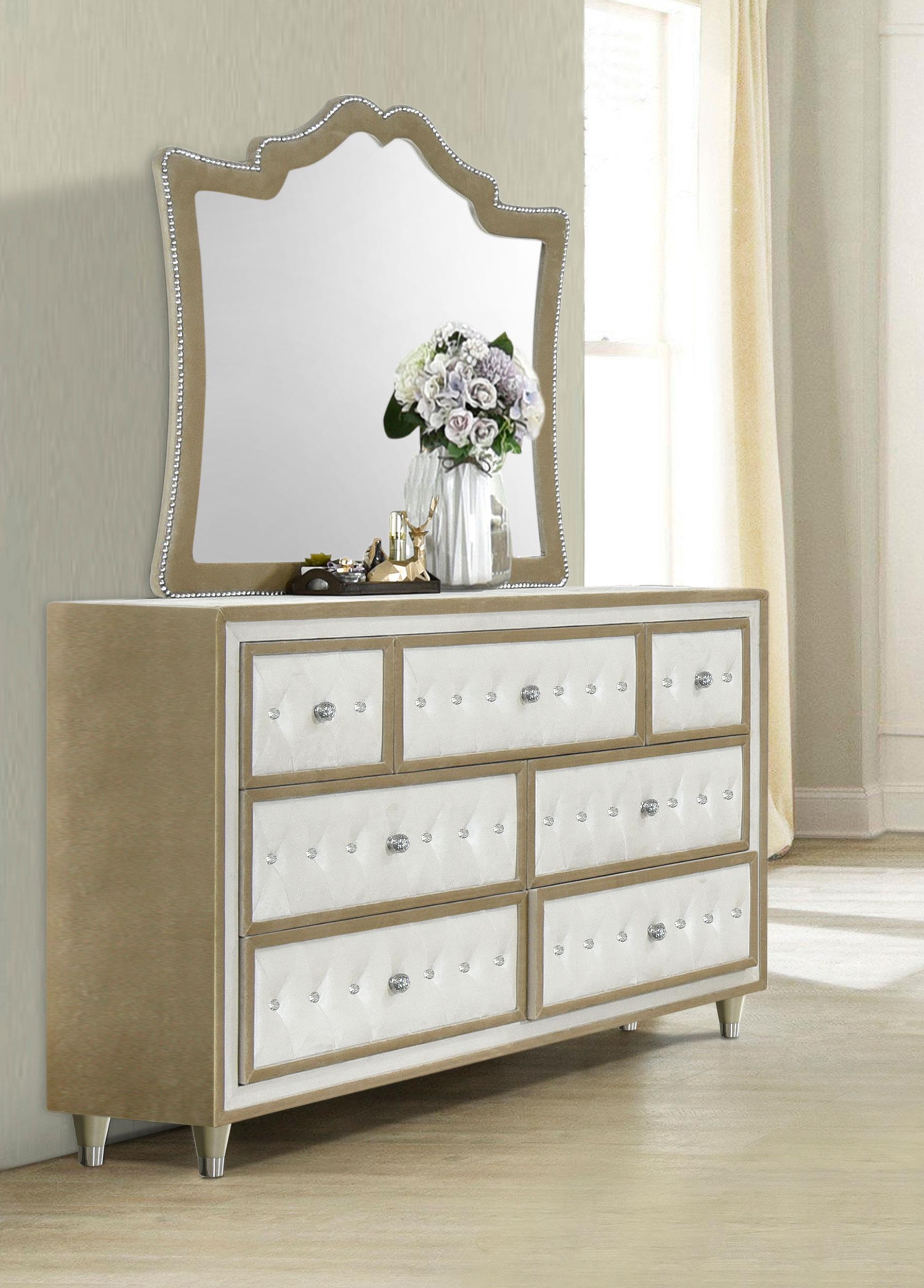 Coaster Antonella Modern Classics Dresser With Mirror Model 223523M