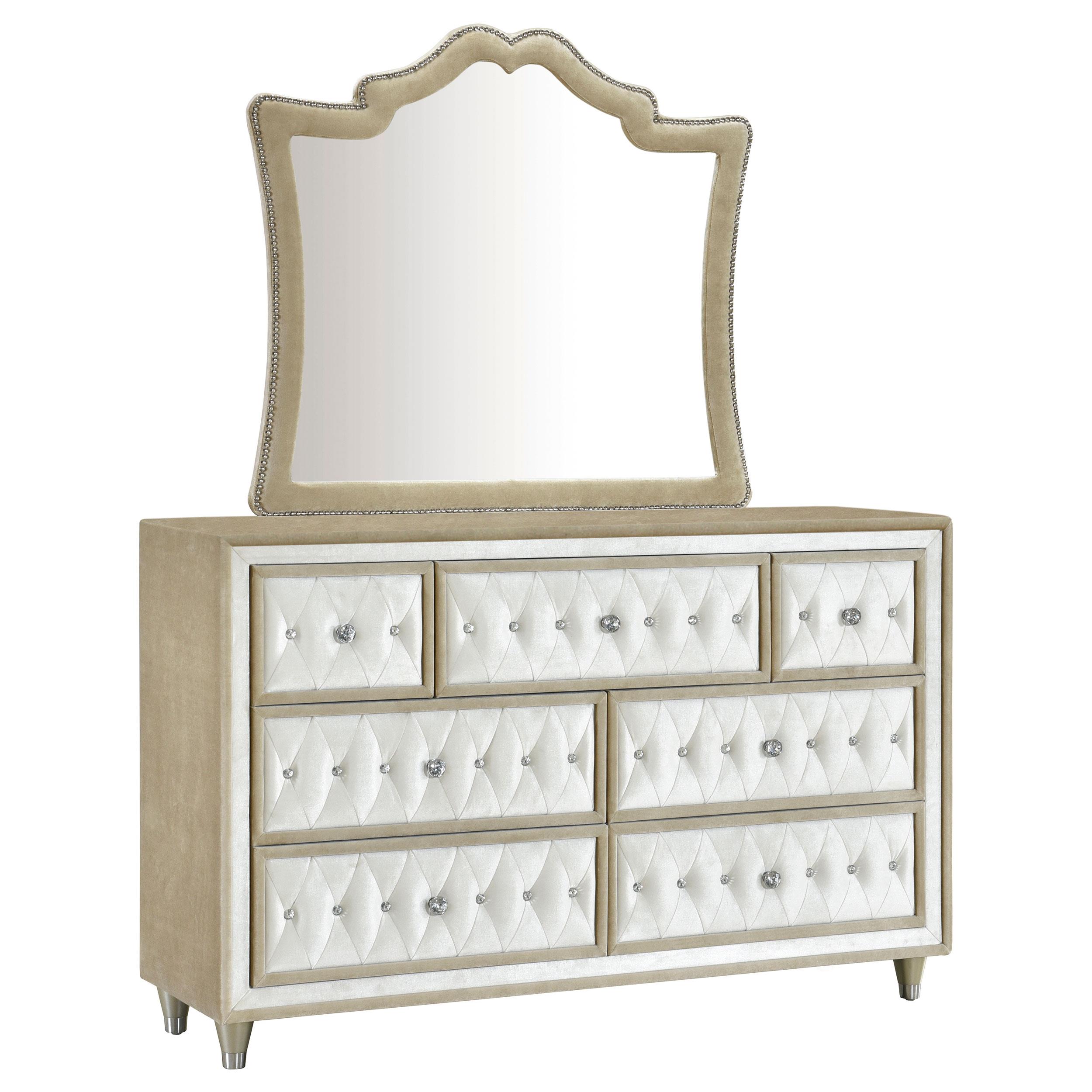 Coaster Antonella Modern Classics Dresser With Mirror Model 223523M