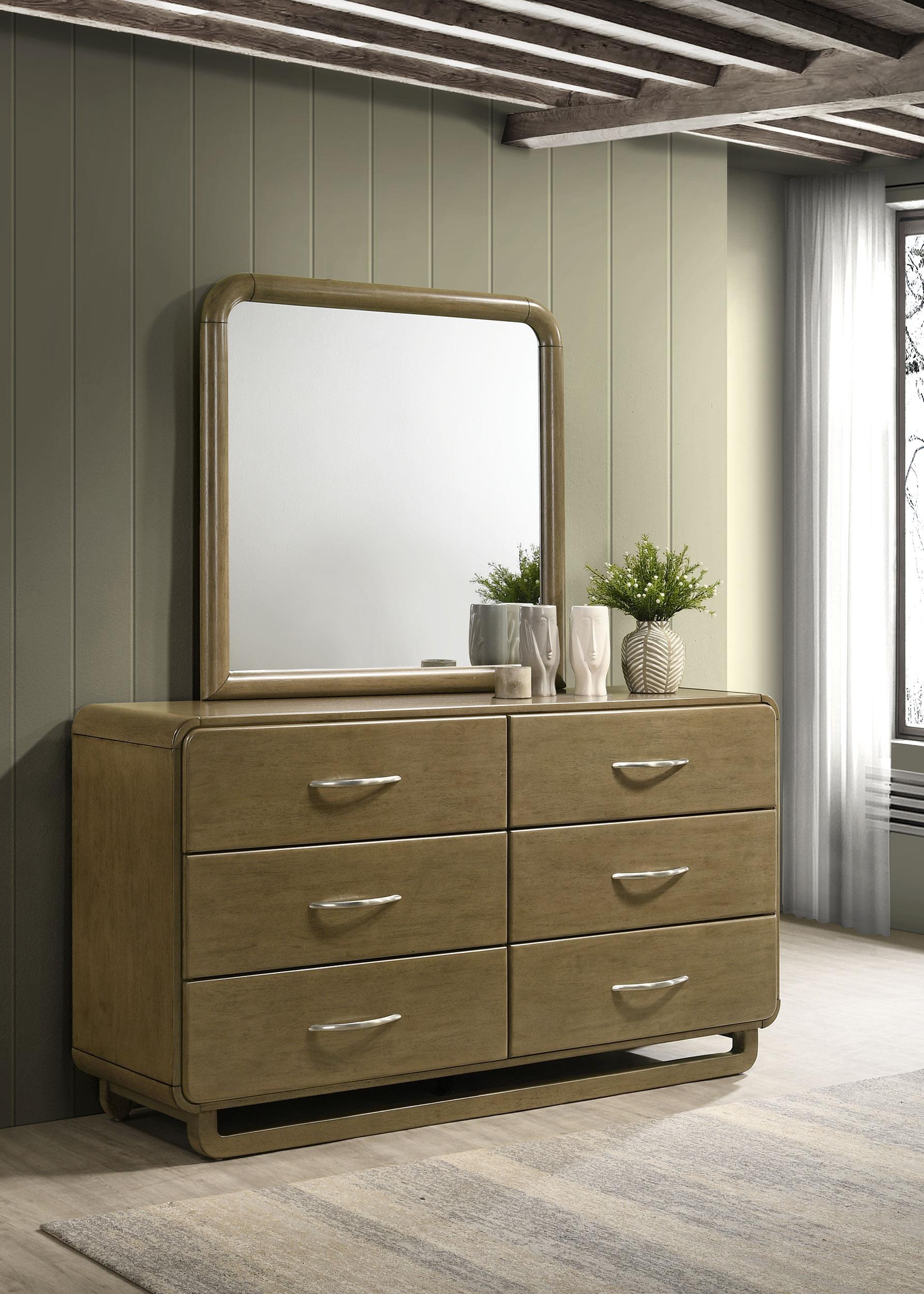 Coaster Amsbury Transitional Dresser With Mirror Model 224273M
