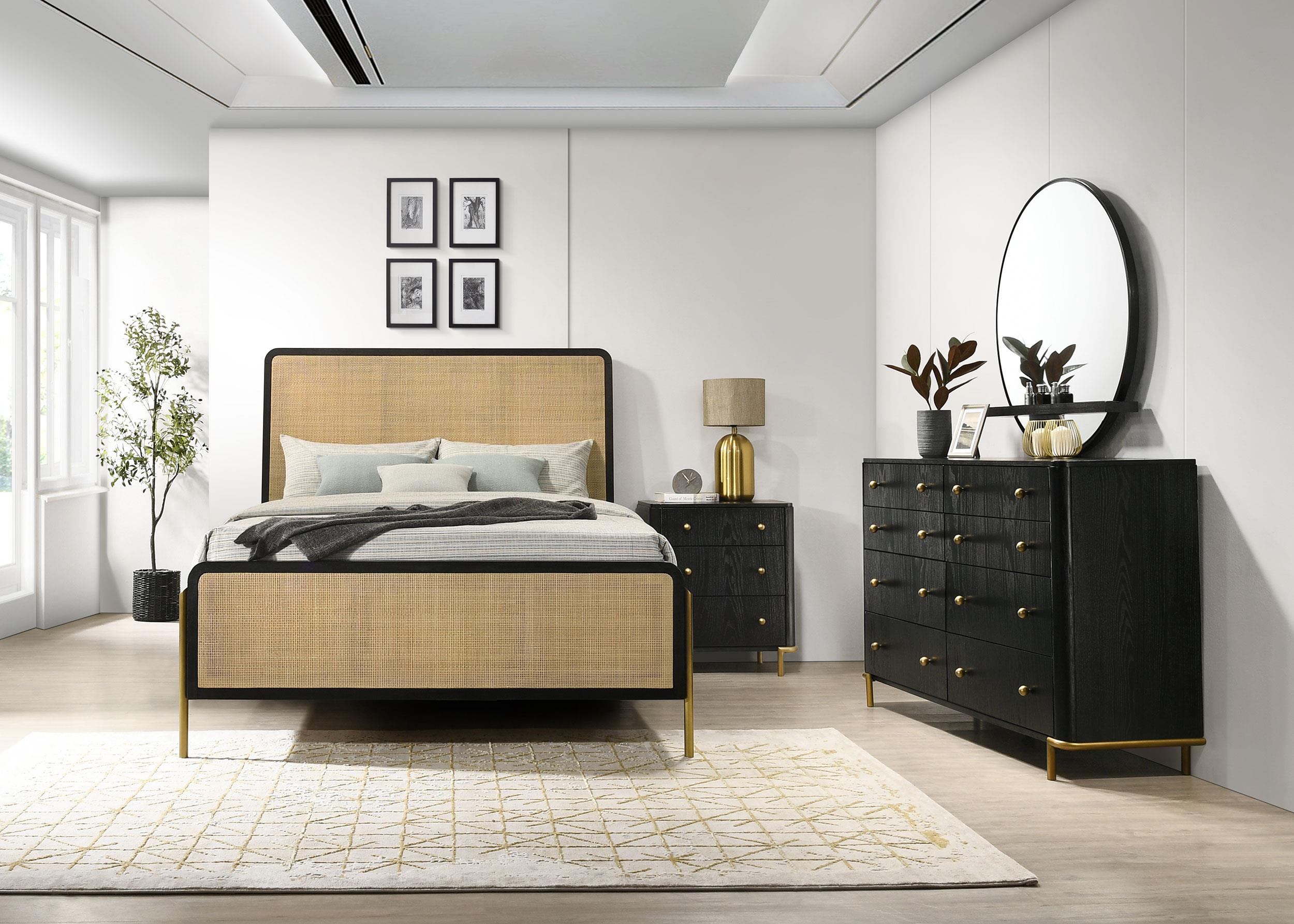 Coaster Arini Coastal Natural California King Bed Model 224330Kw-S4