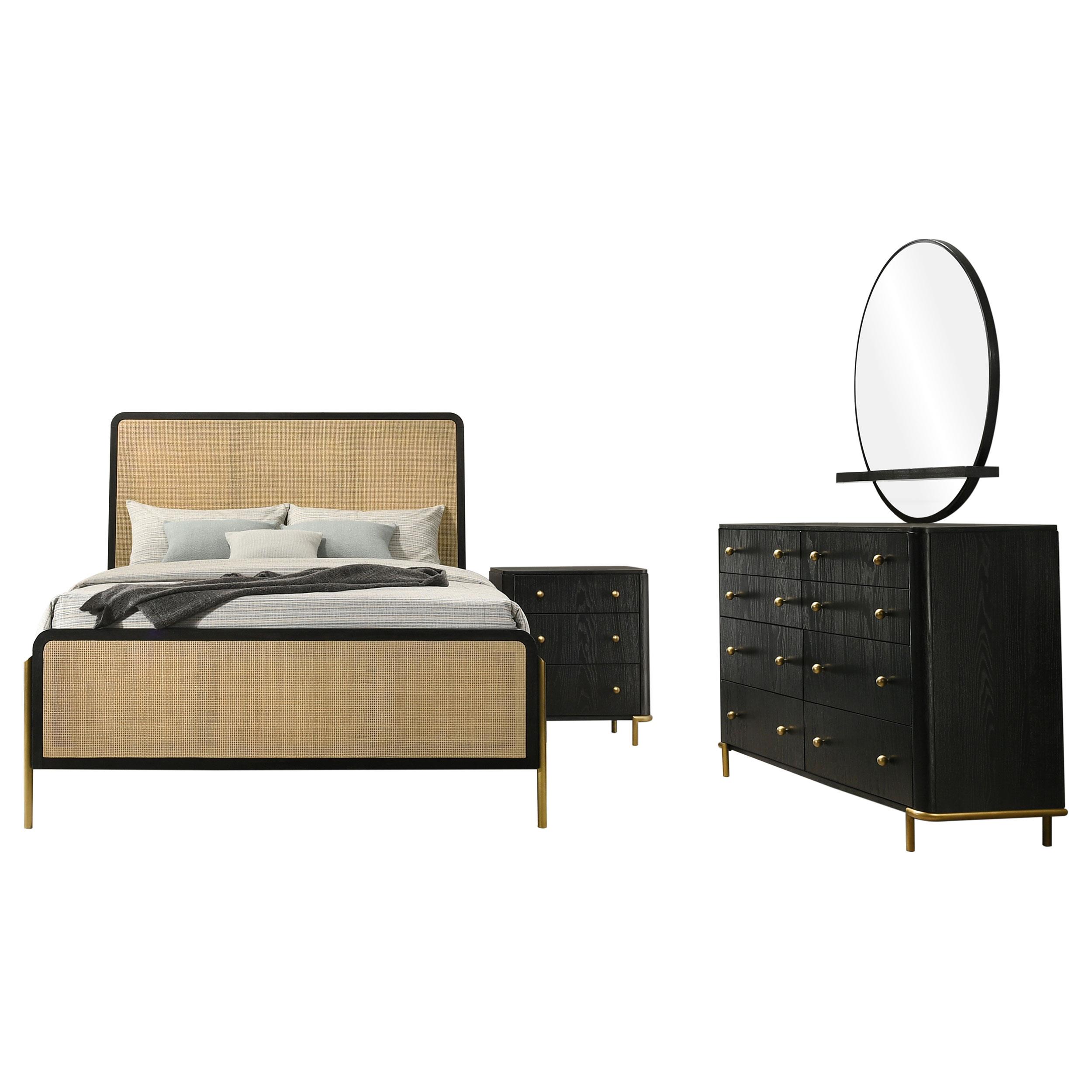 Coaster Arini Coastal Natural California King Bed Model 224330Kw-S4