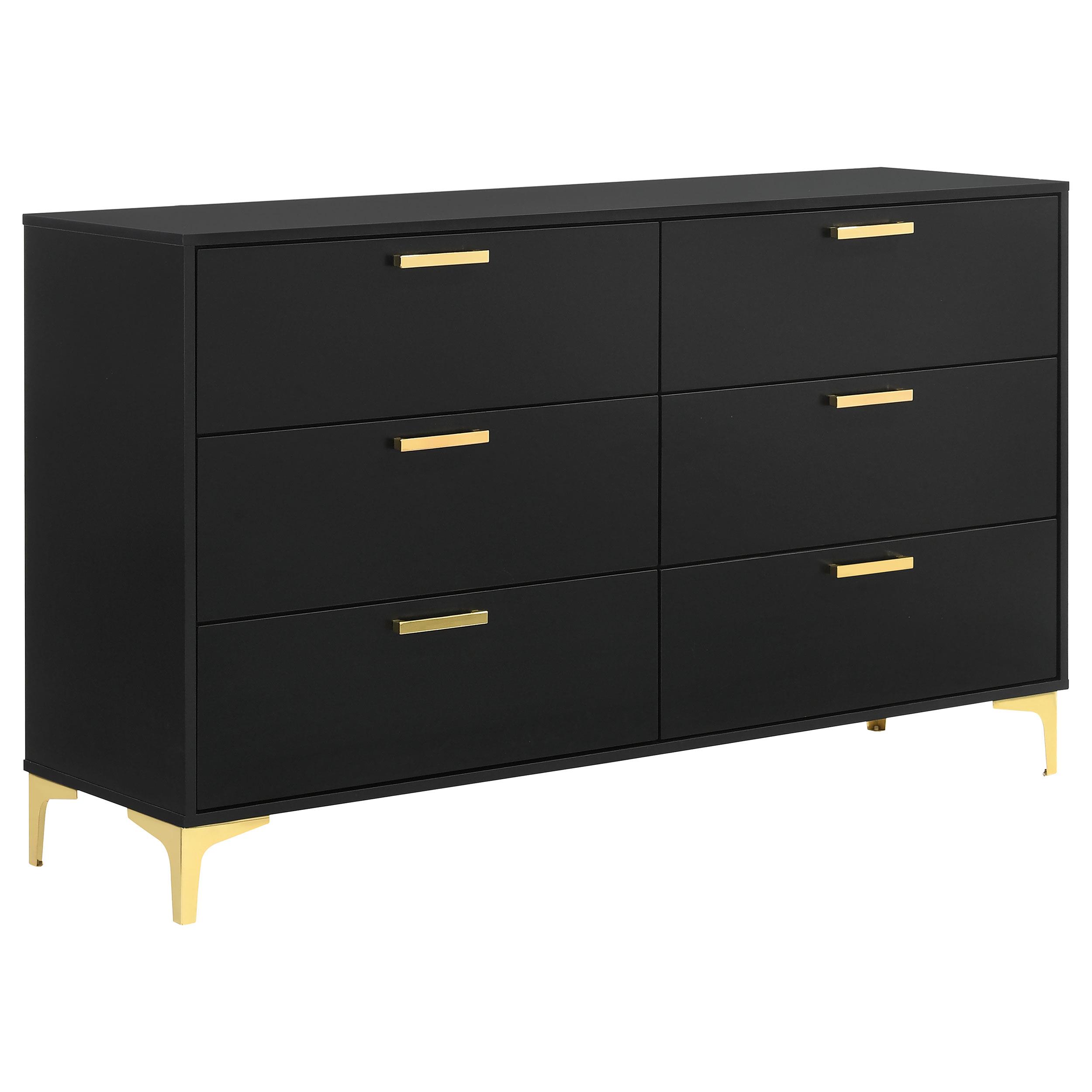 Coaster Kendall Modern Classics Black Dresser Model 224453