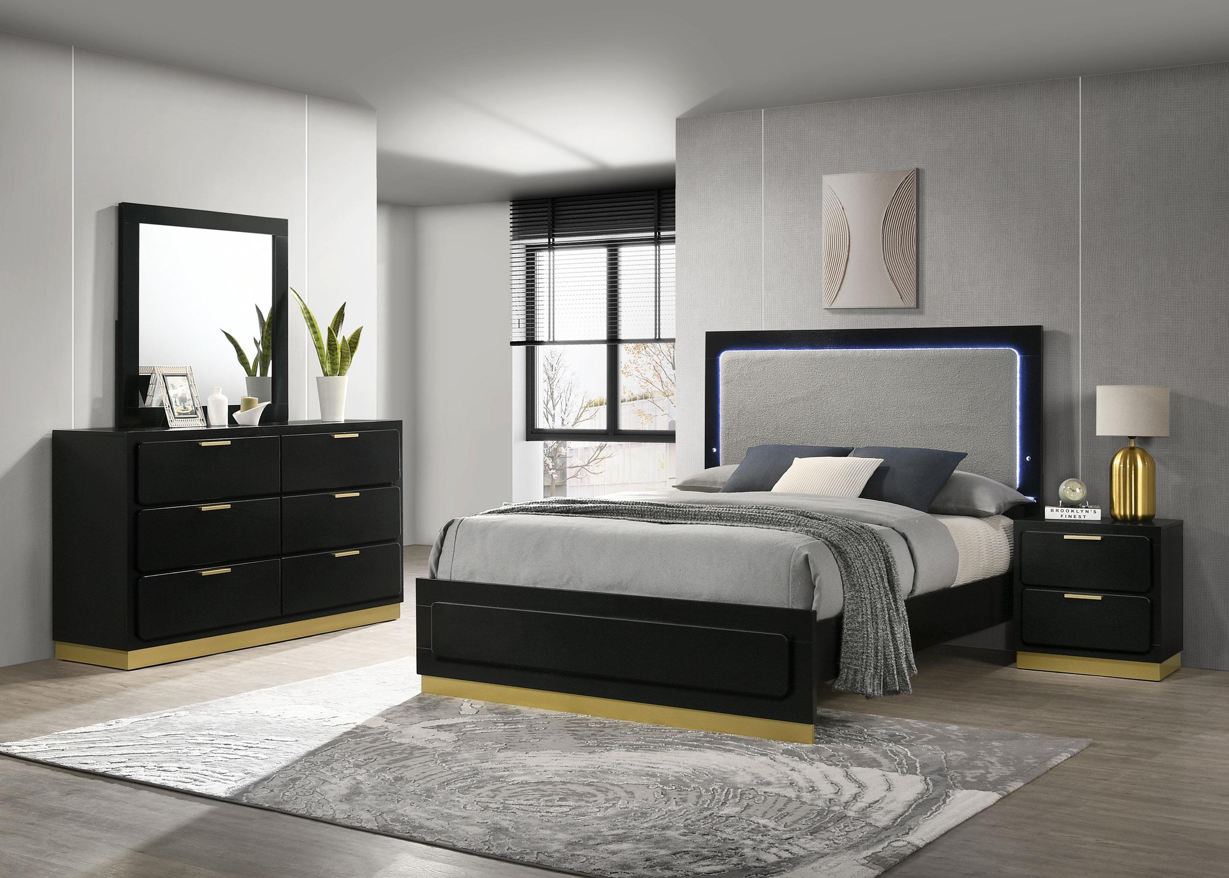 Coaster Caraway Contemporary Eastern King Bed Model 224781Ke-S4