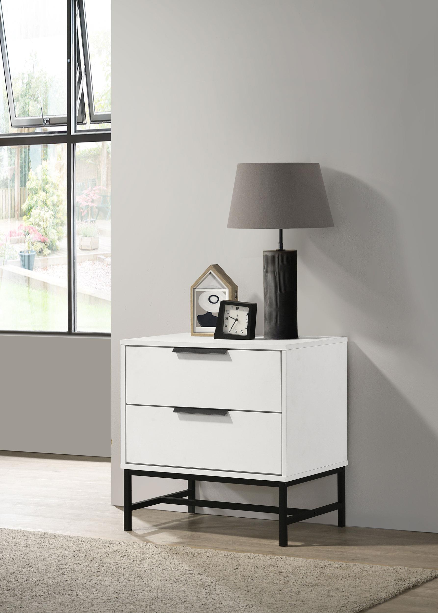 Coaster Sonora Contemporary White Nightstand Model 224862