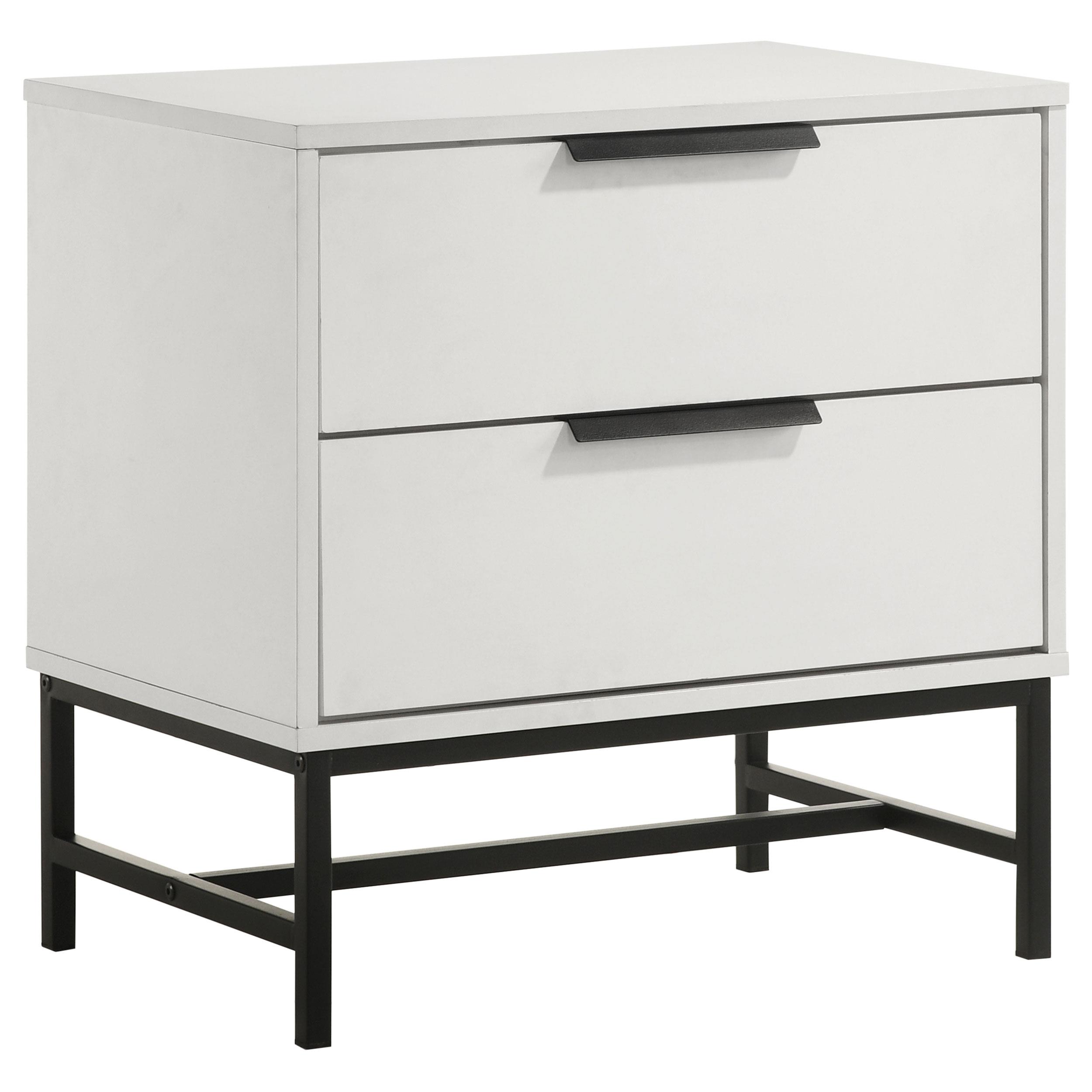 Coaster Sonora Contemporary White Nightstand Model 224862