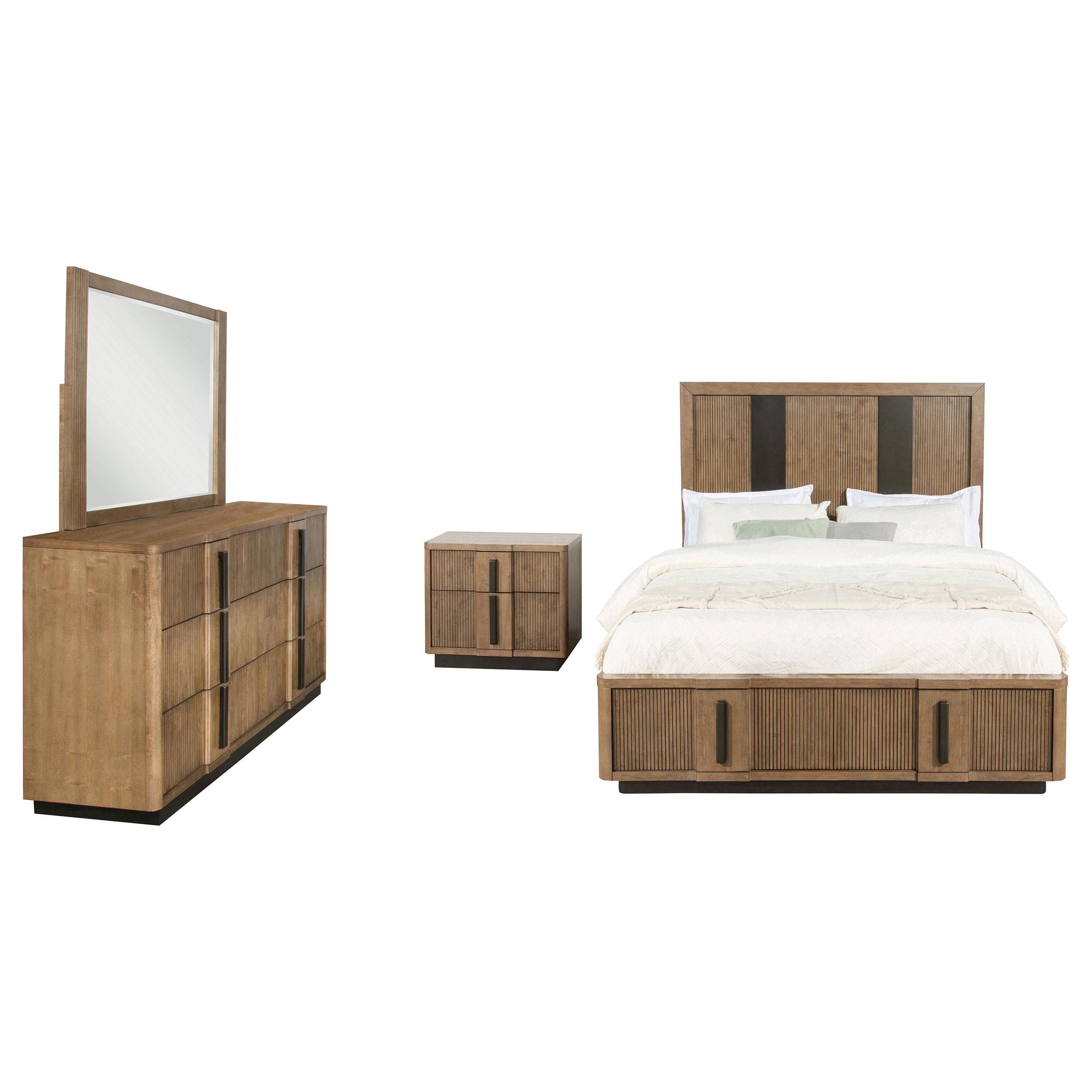 Coaster Terrace Transitional Eastern King Bed Model 224900Ke-S4