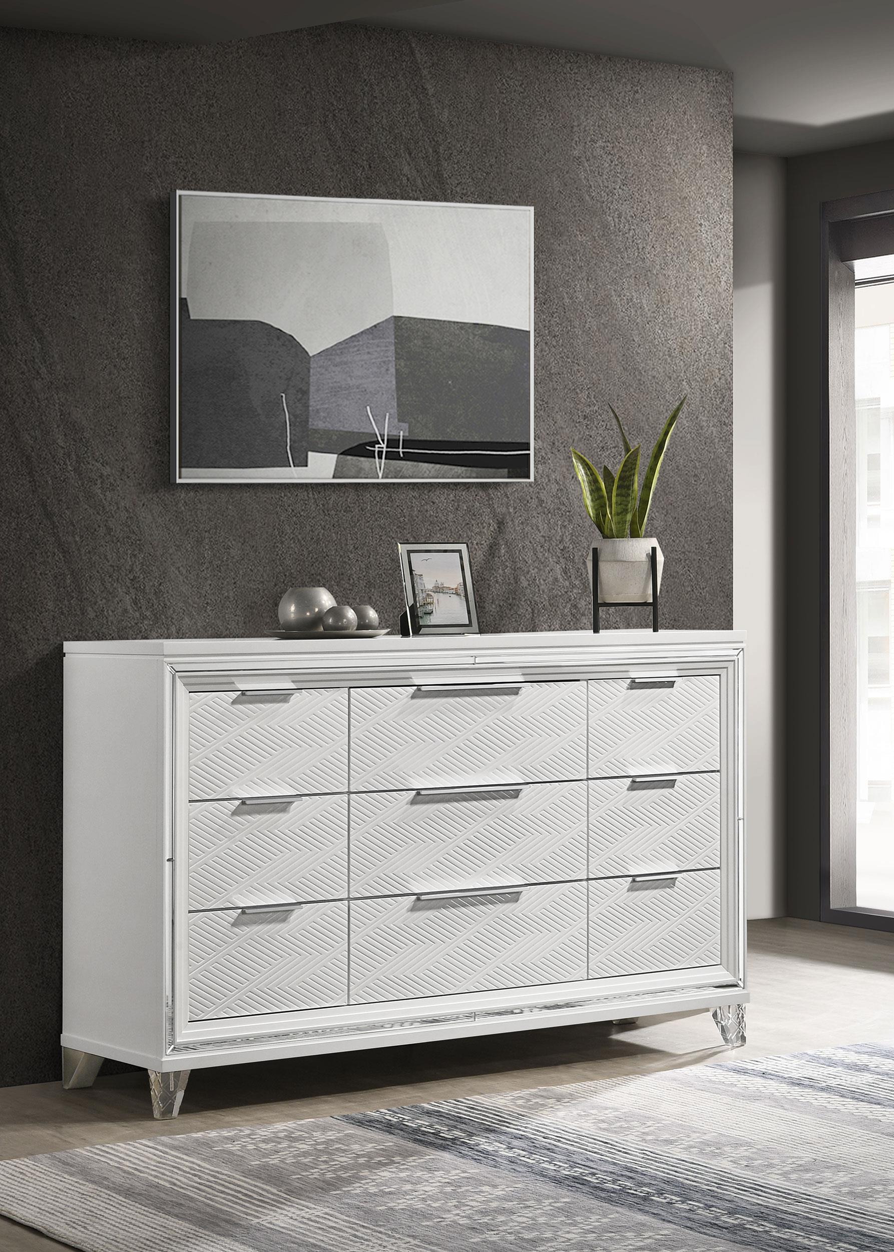 Coaster Marmore Contemporary Dresser Model 224963